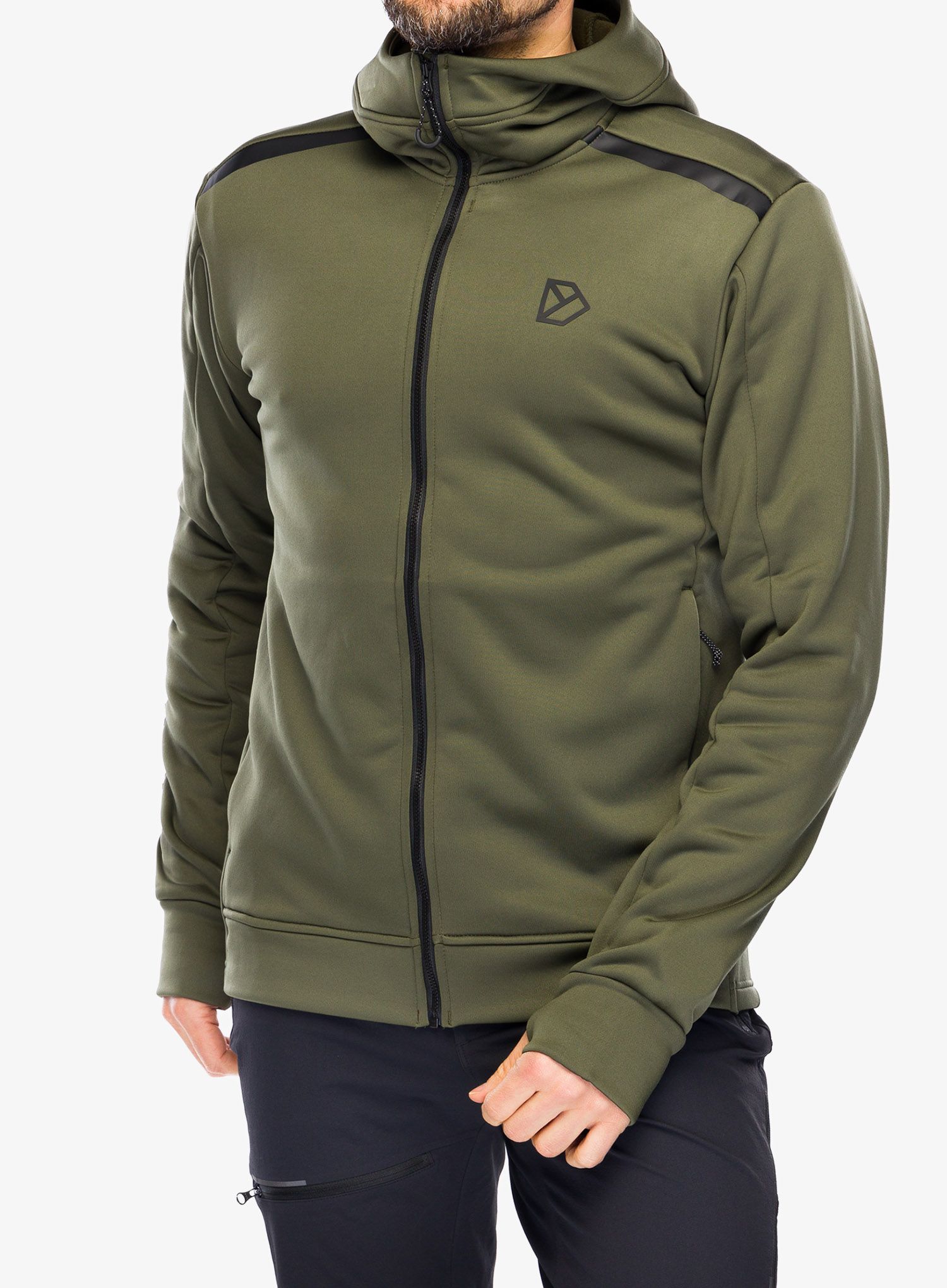 Jopica z zadrgo Didriksons Acke Full Zip 2 - deep green