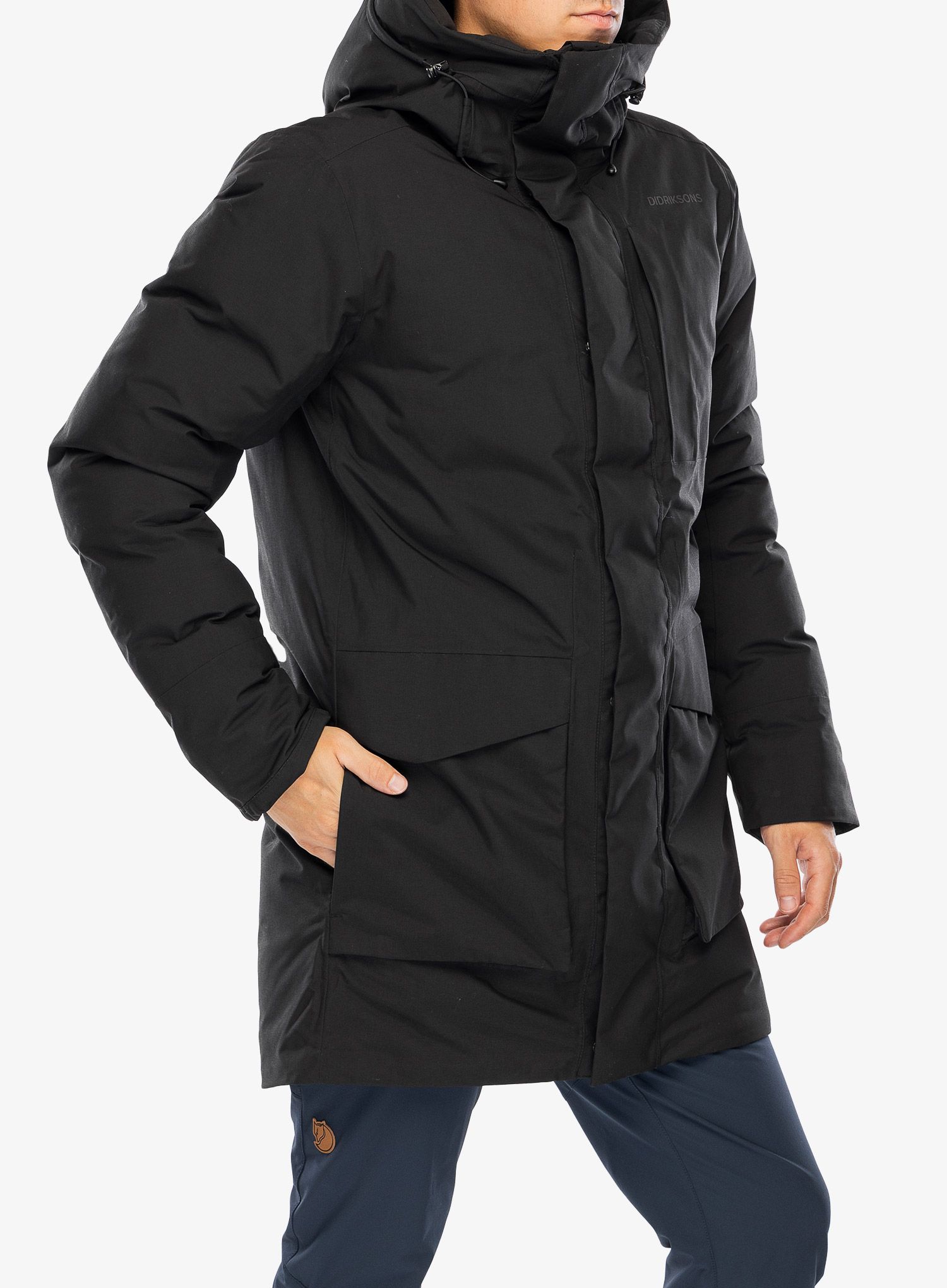 Plašč Didriksons Akilles Parka - black