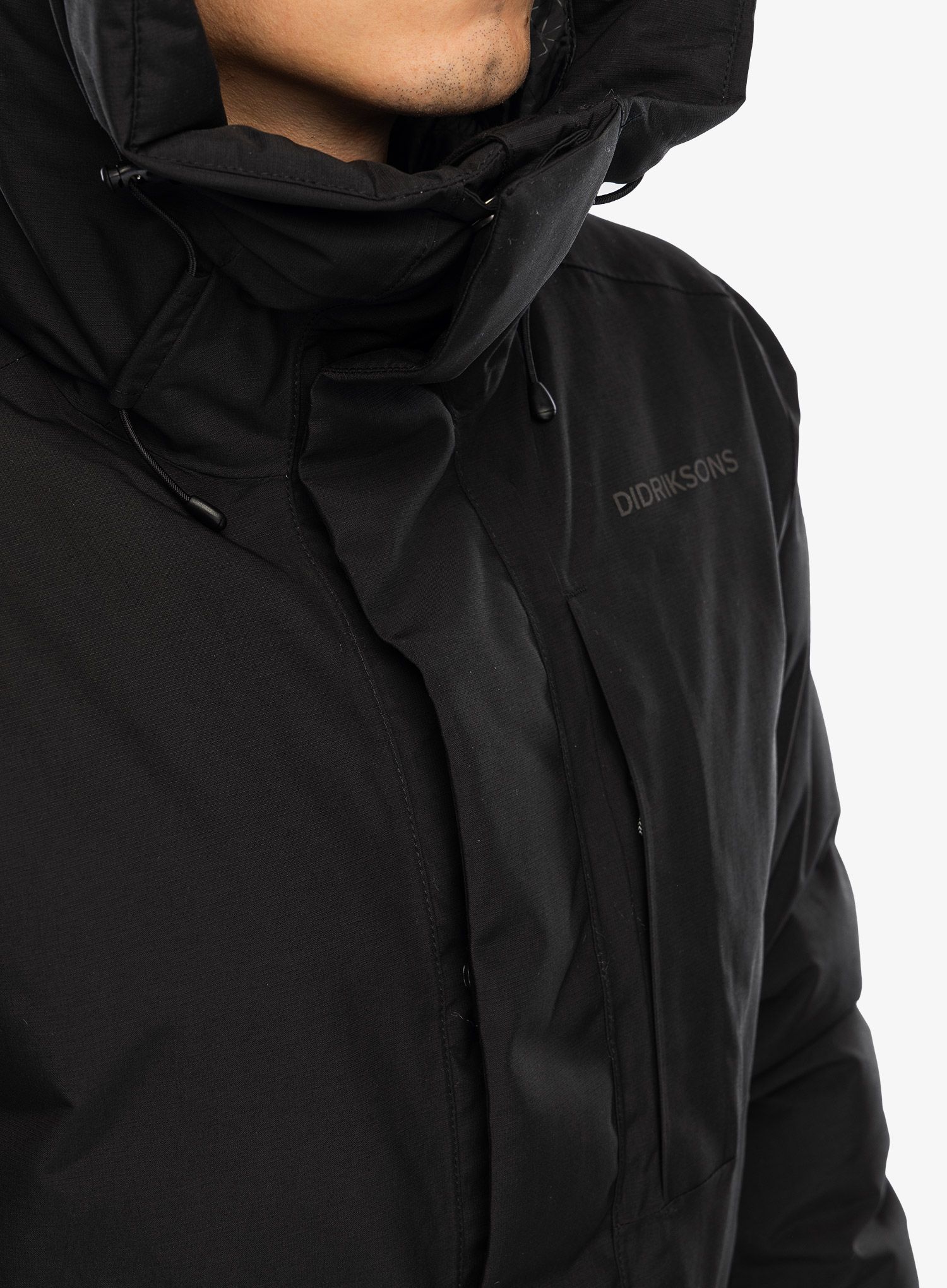 Plašč Didriksons Akilles Parka - black