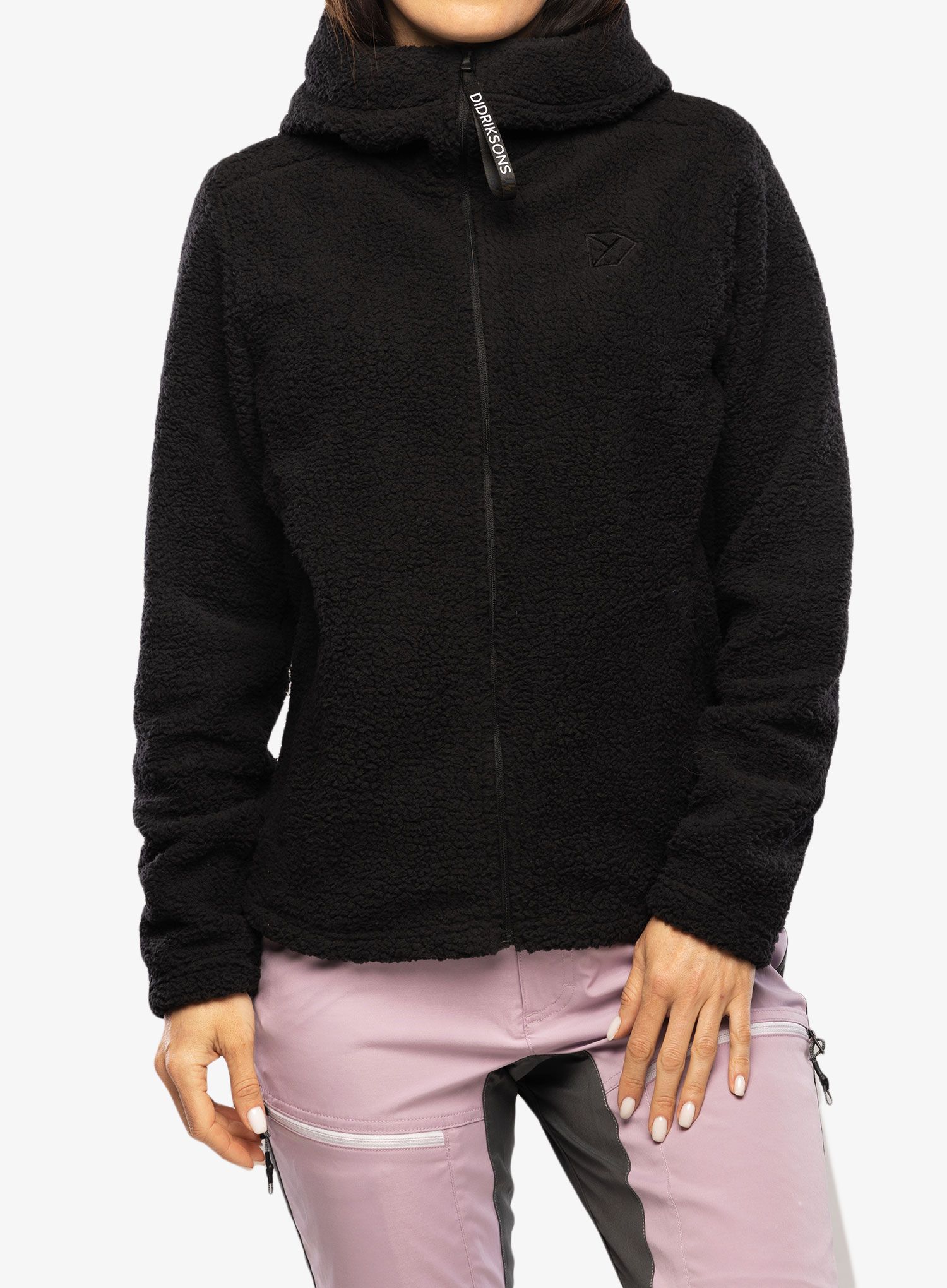 Ženski flis Didriksons Anniken Full Zip 2 - black