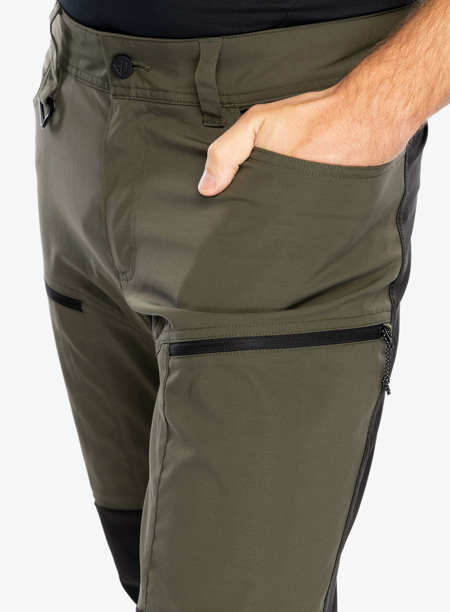 Hlače Didriksons Ara Pants - deep green