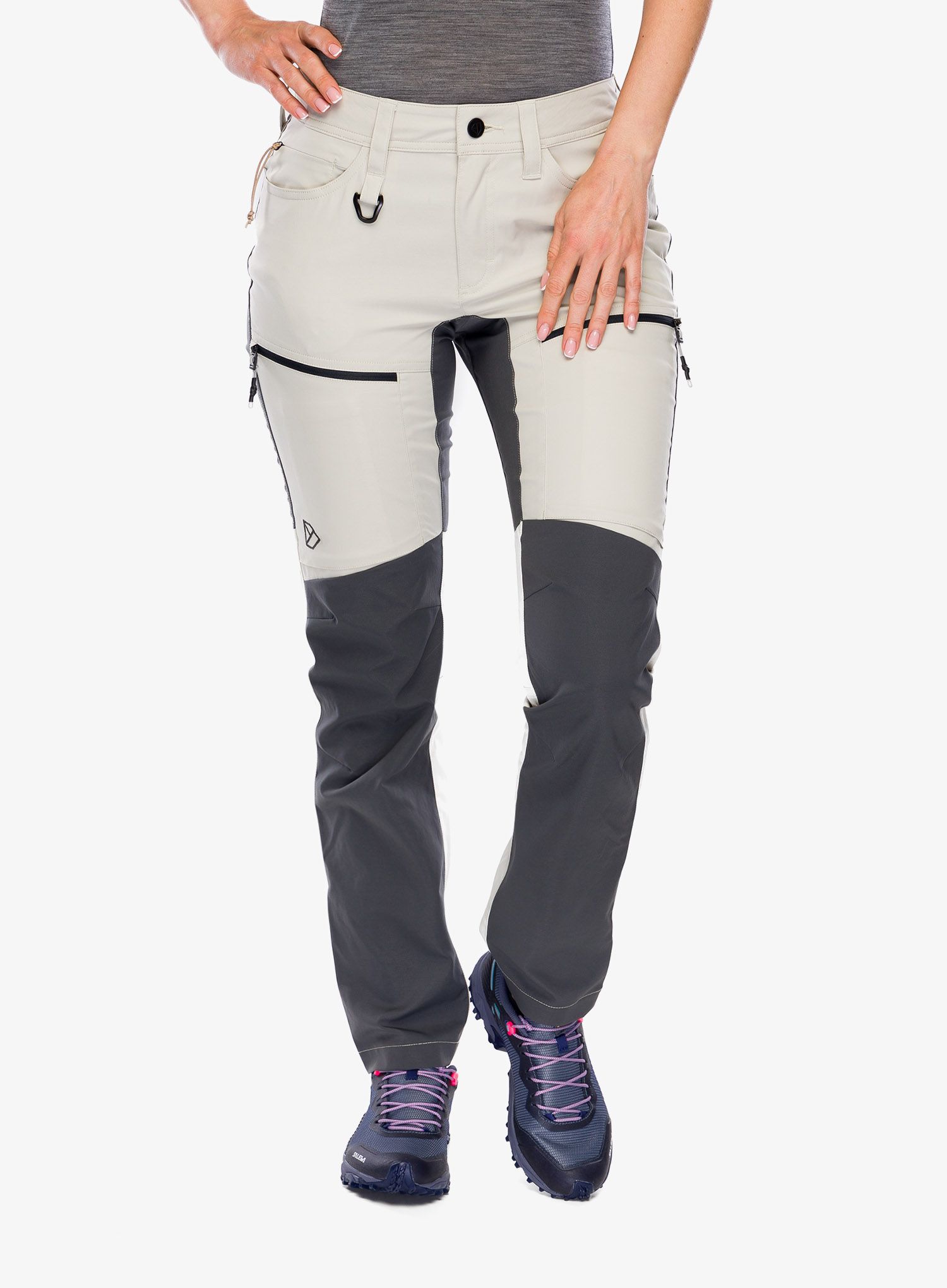 Ženske hlače Didriksons Ara Pants - light beige