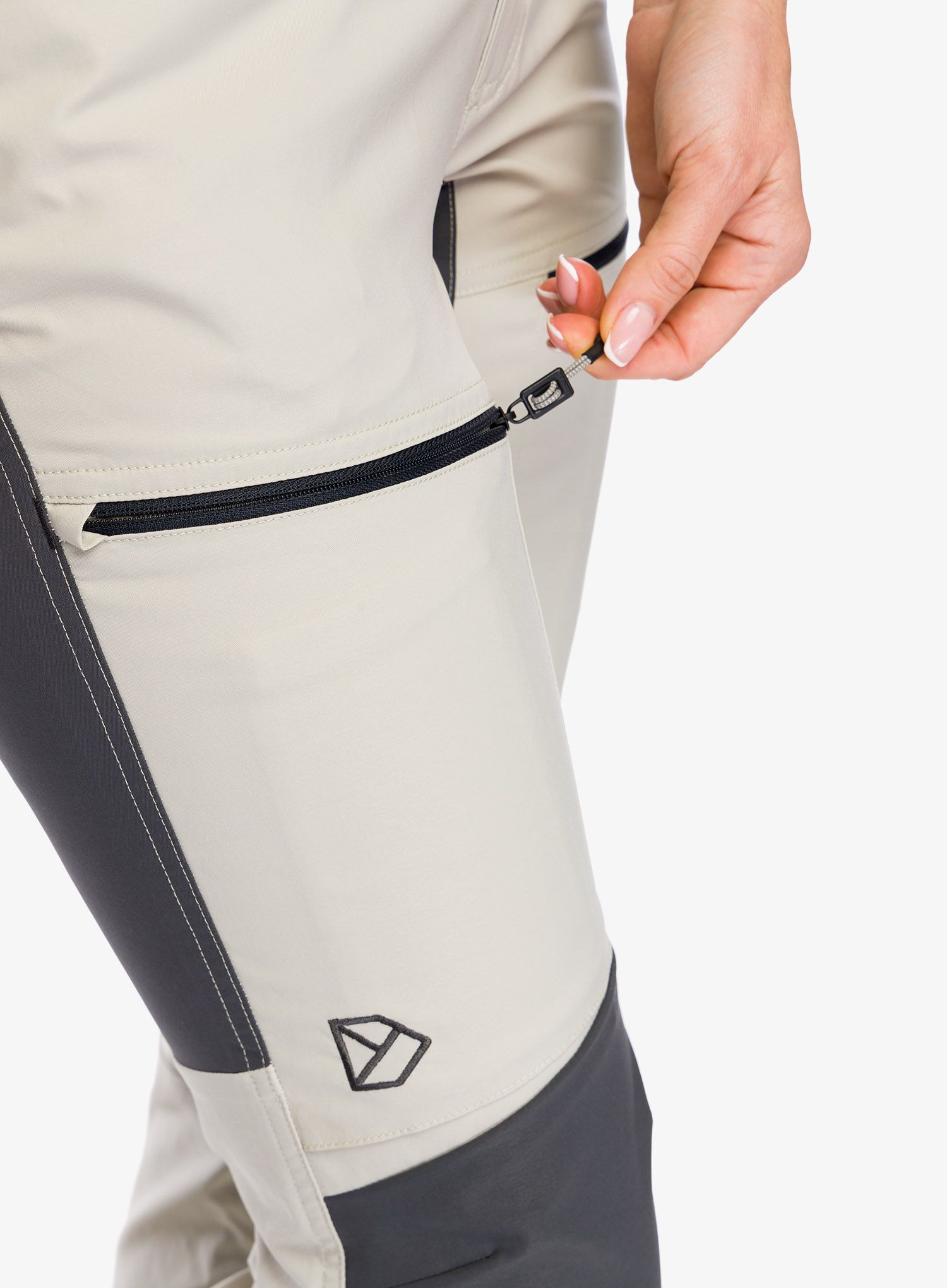 Ženske hlače Didriksons Ara Pants - light beige