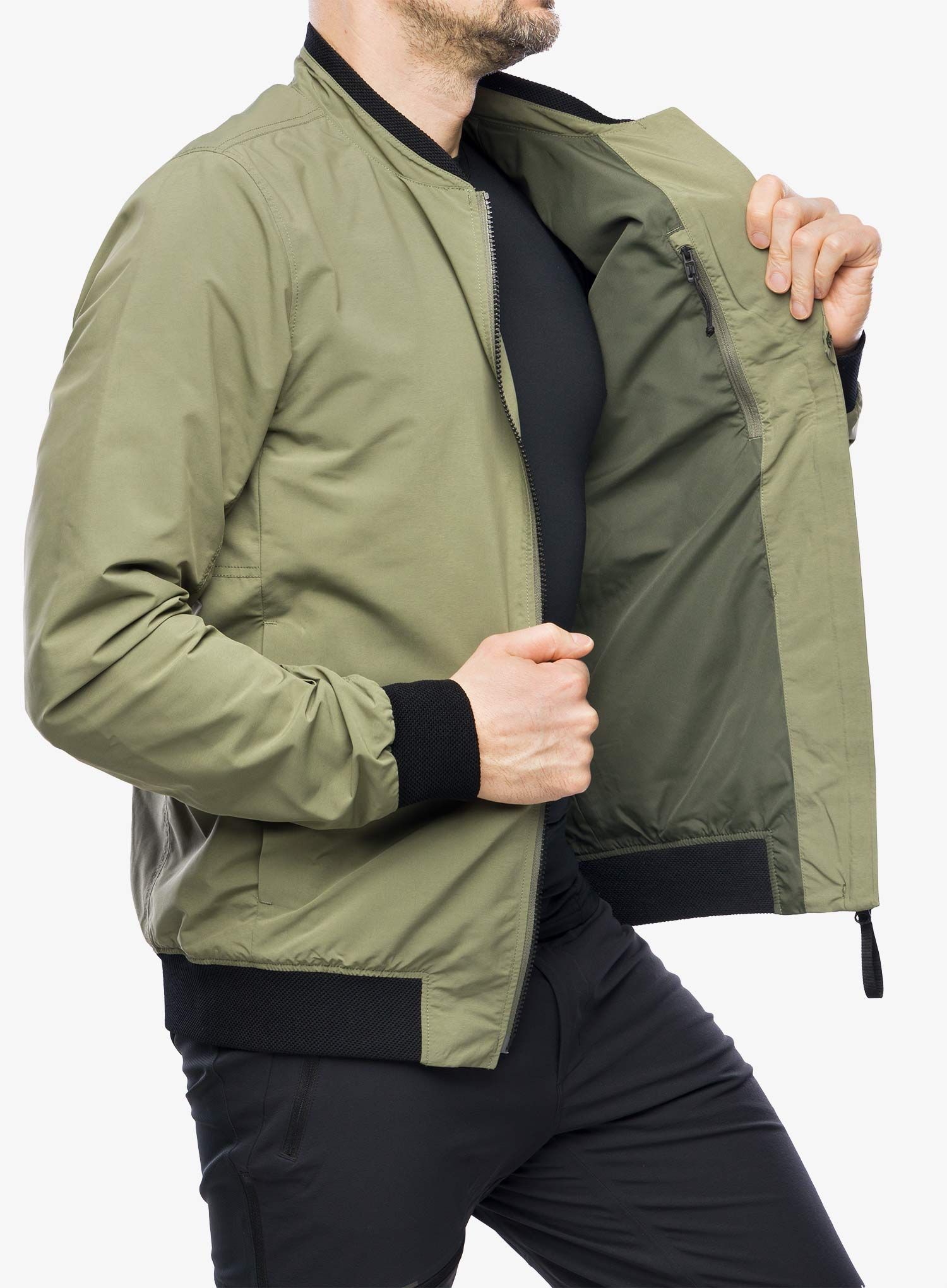 Jakna Didriksons Arran Jacket - dusty olive