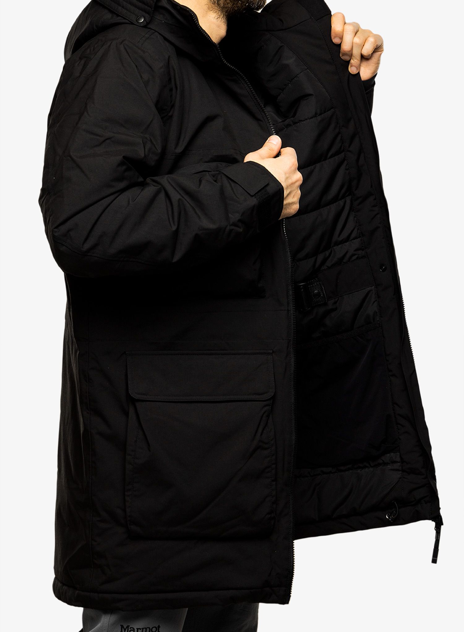 Zimska jakna Didriksons Aviv Parka - black