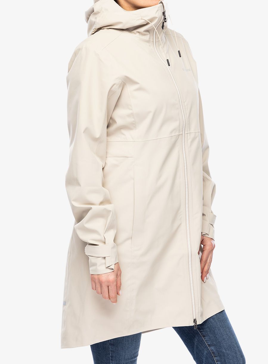 Ženski plašč Didriksons Bea Parka 6 - clay beige