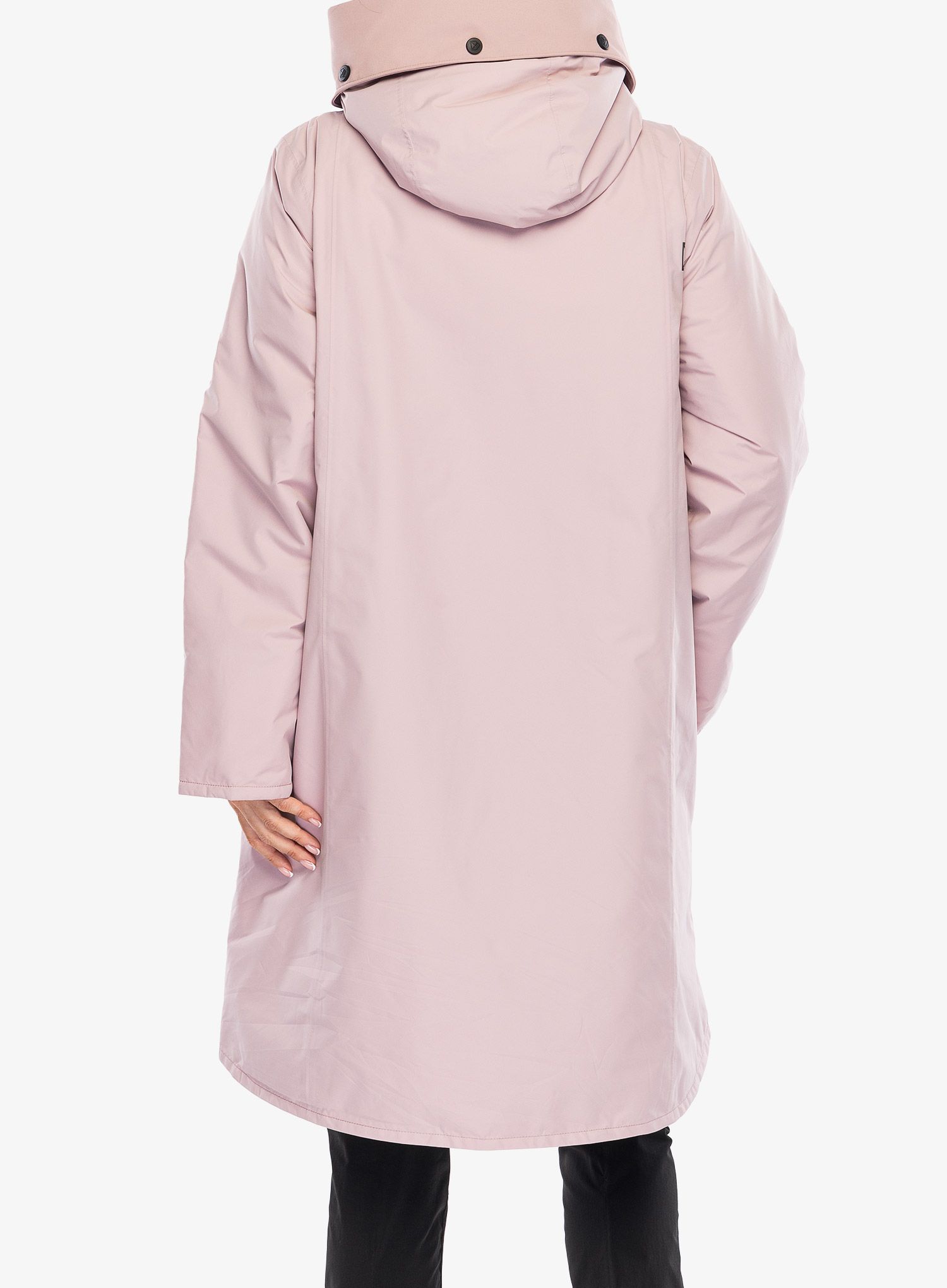 Ženski plašč Didriksons Elissa Parka - oyster lilac