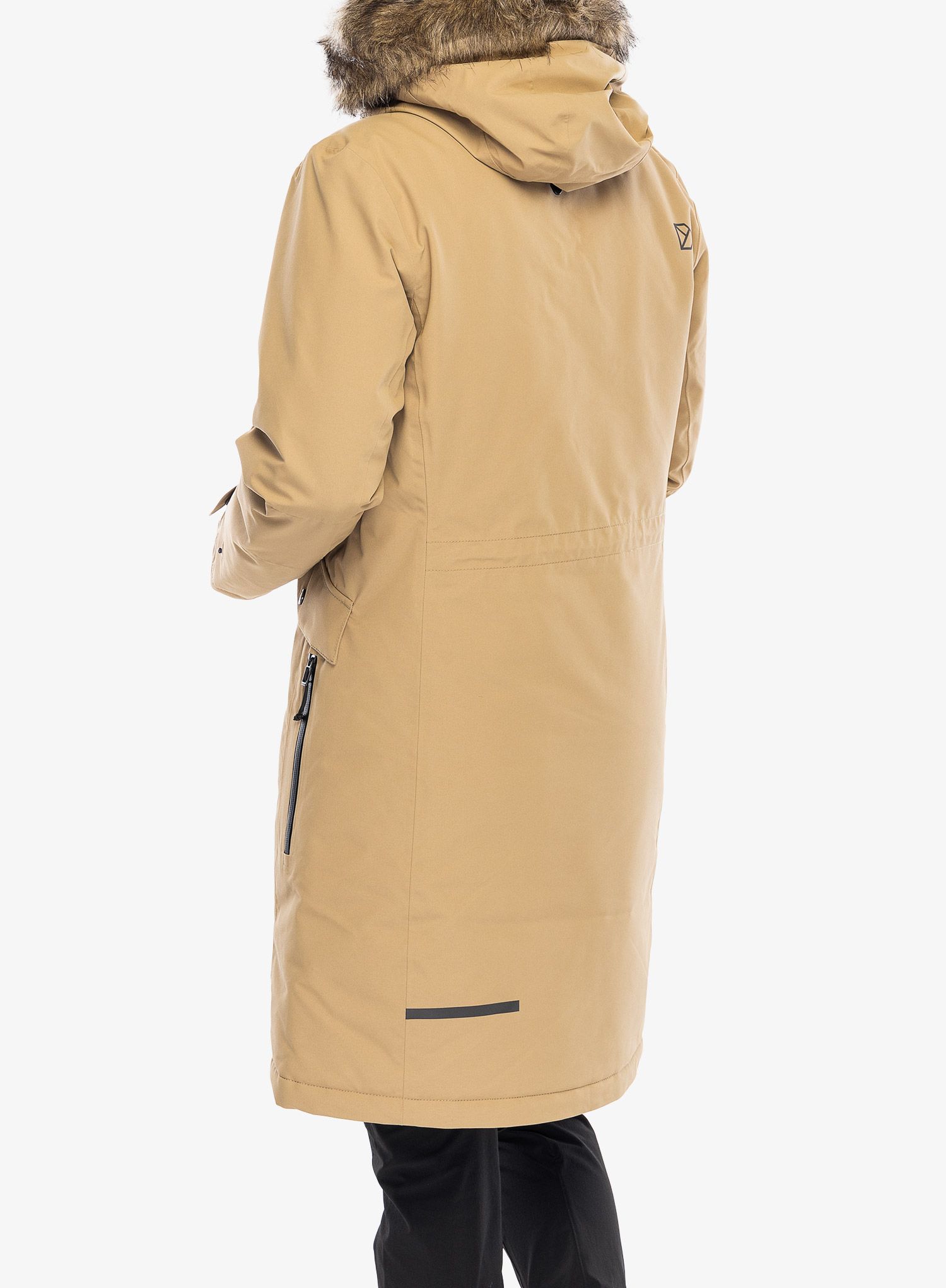 Ženska sintetična jakna Didriksons Erika Parka 3 - wood