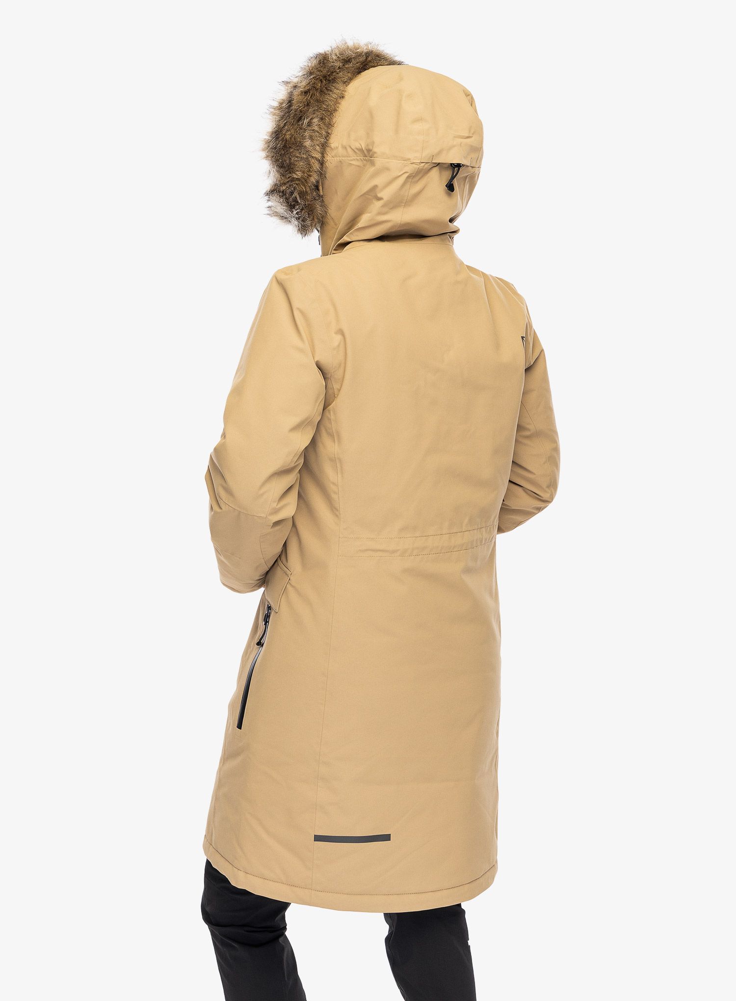 Ženska sintetična jakna Didriksons Erika Parka 3 - wood