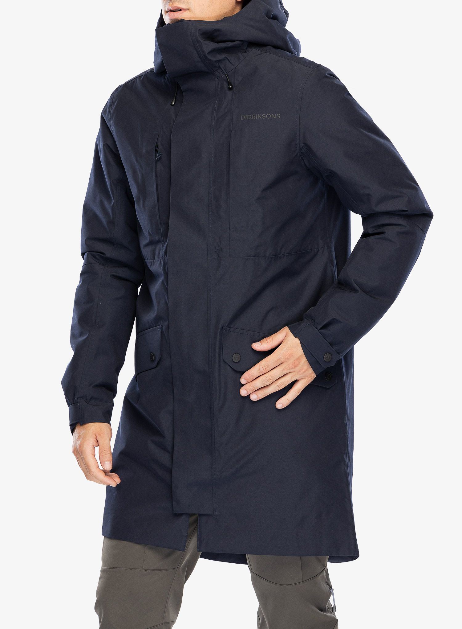 Plašč Didriksons Falke Parka - dark night blue