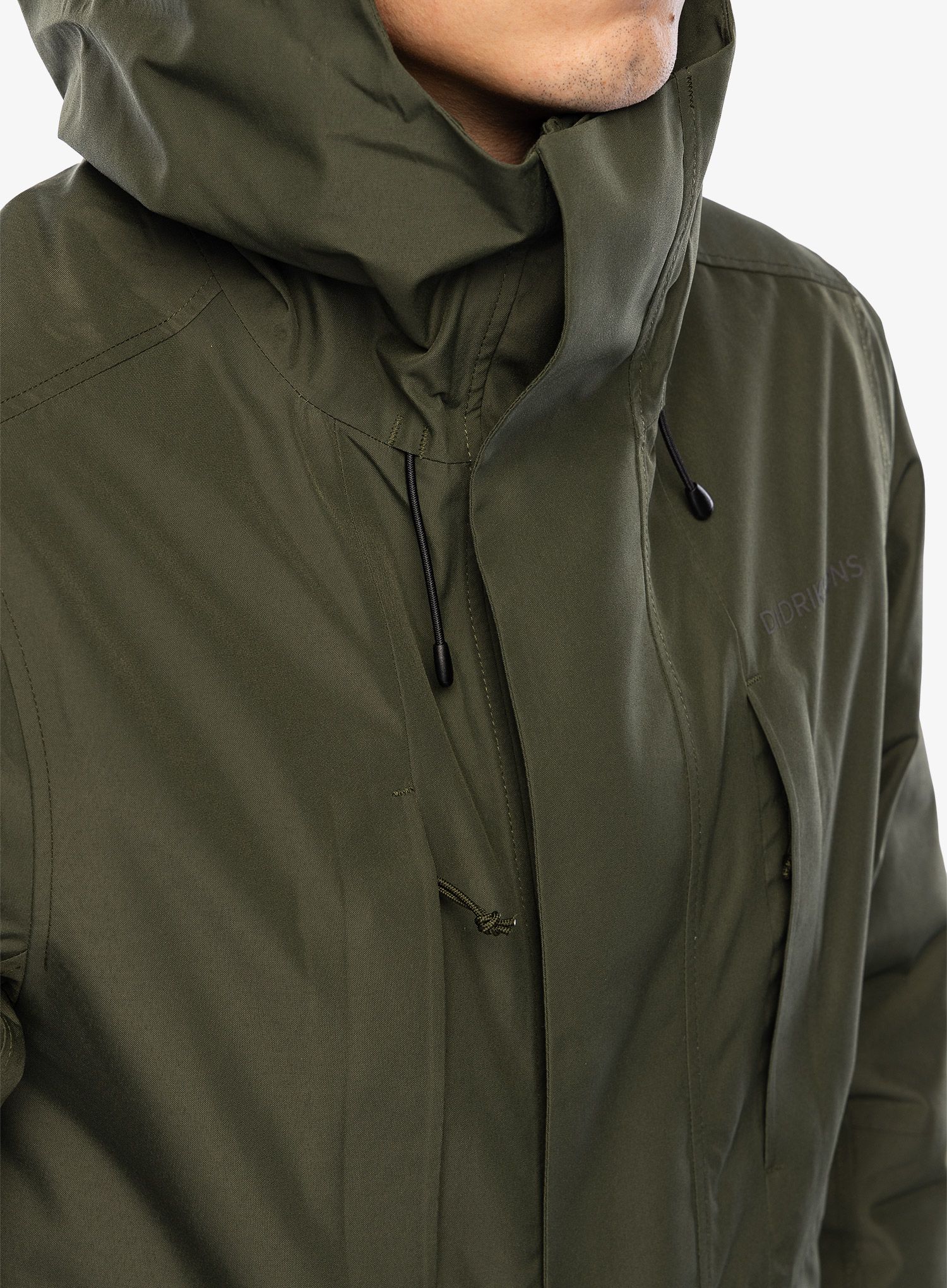 Plašč Didriksons Falke Parka - deep green