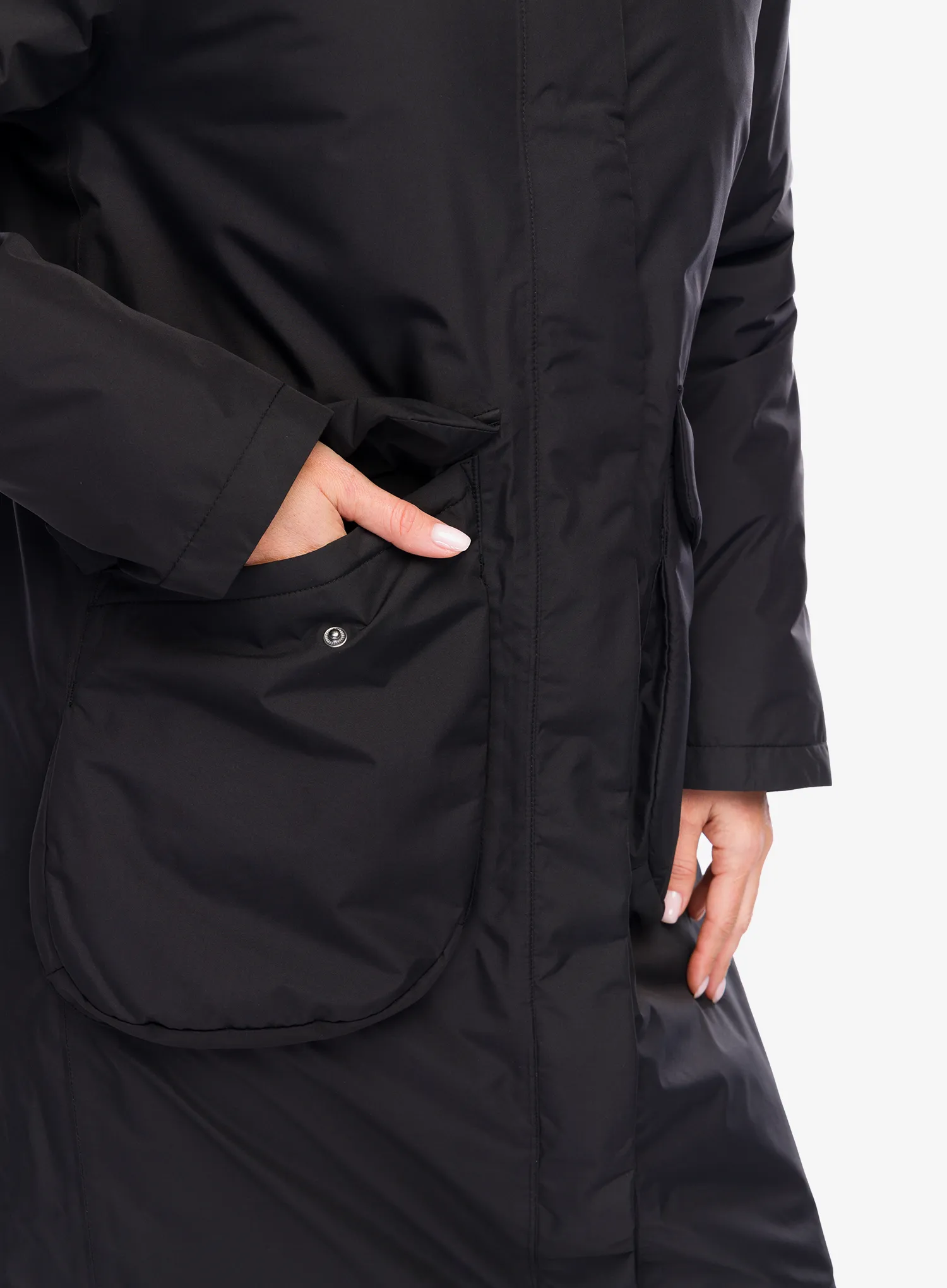 Ženski plašč Didriksons Fara Parka - black