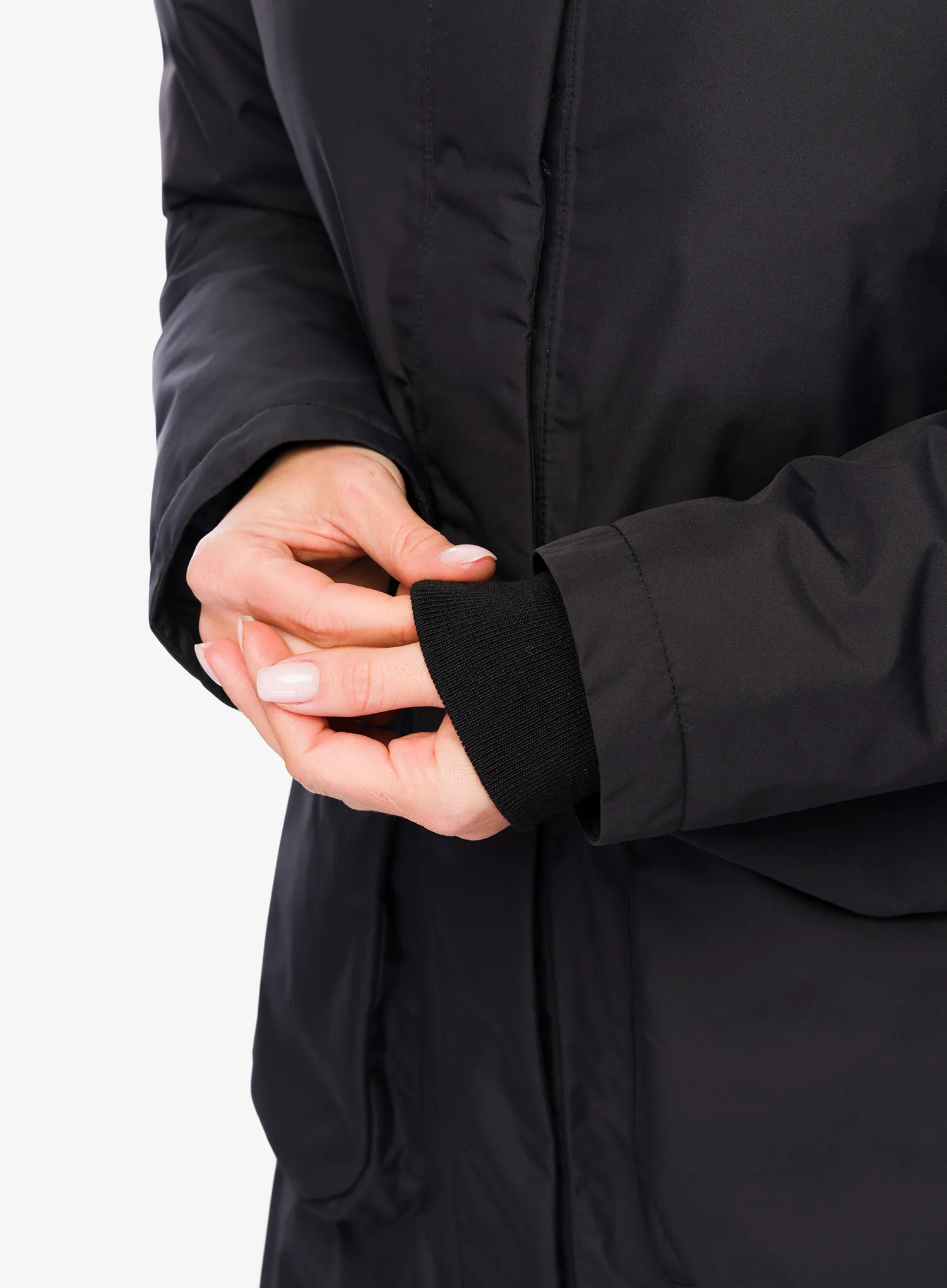 Ženski plašč Didriksons Fara Parka - black