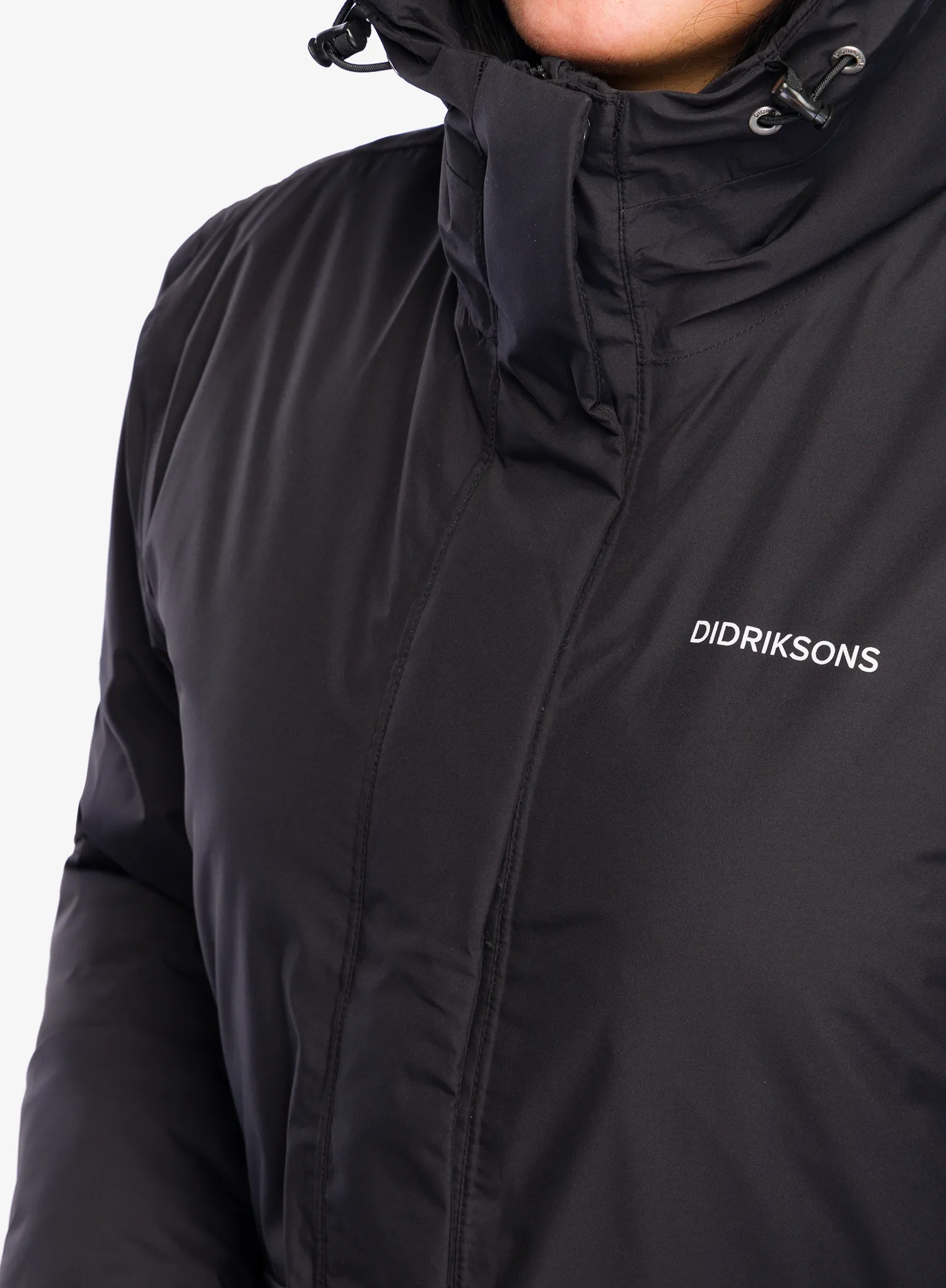 Ženski plašč Didriksons Fara Parka - black