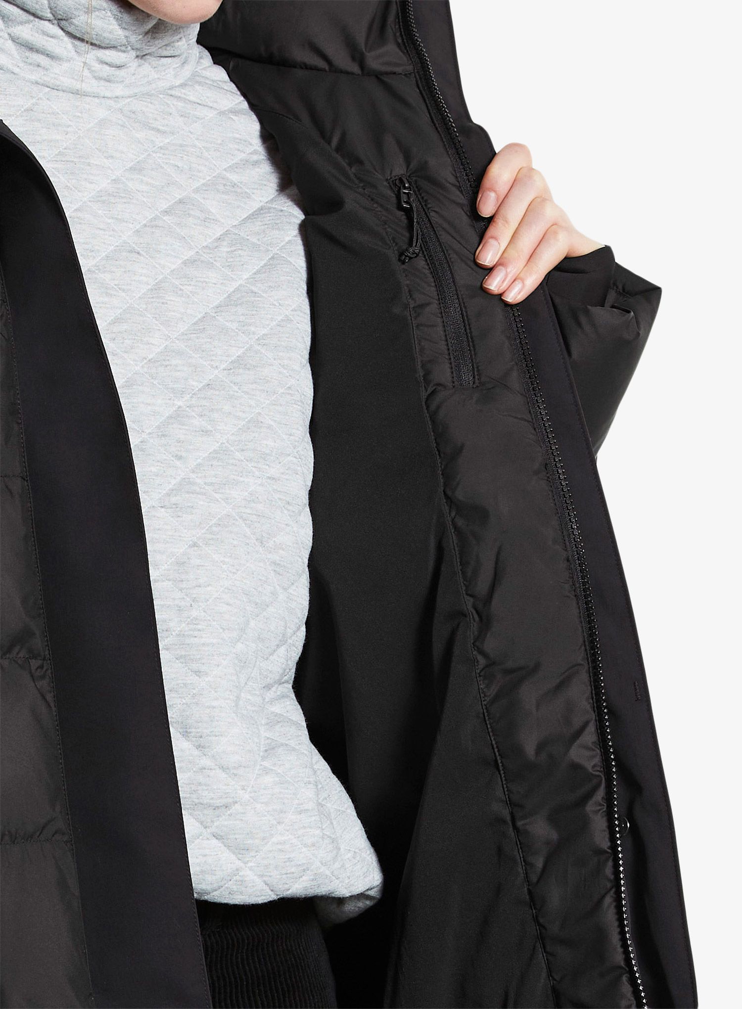 Ženski plašč Didriksons Fay Parka - black