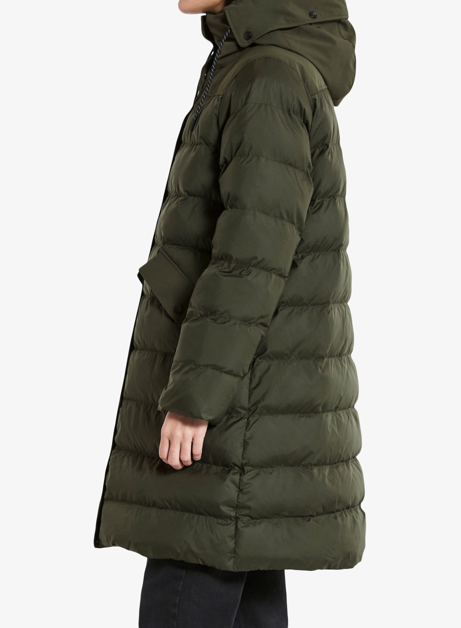 Ženski plašč Didriksons Fay Parka - deep green