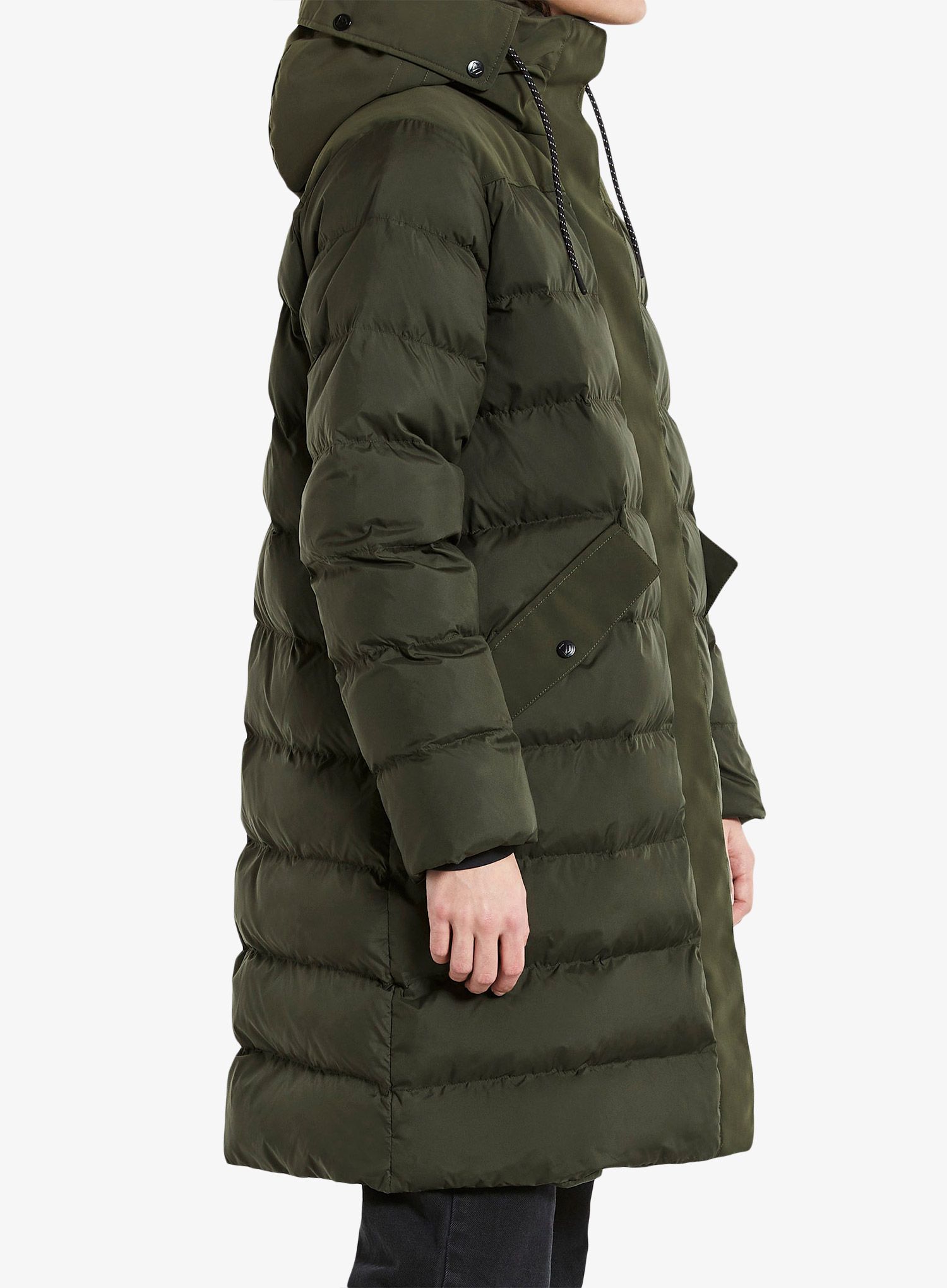 Ženski plašč Didriksons Fay Parka - deep green