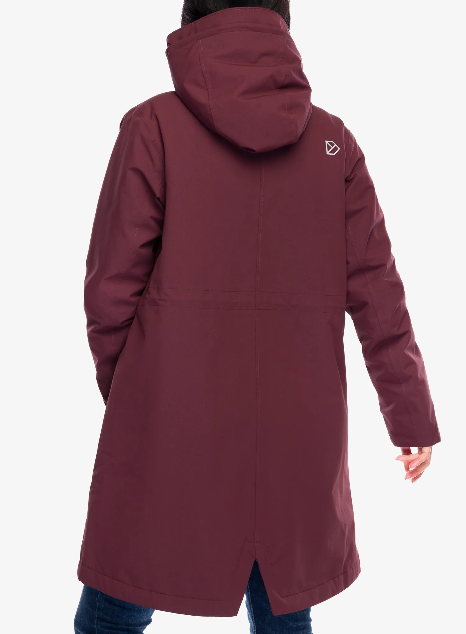 Ženski plašč Didriksons Fia Parka - old rust