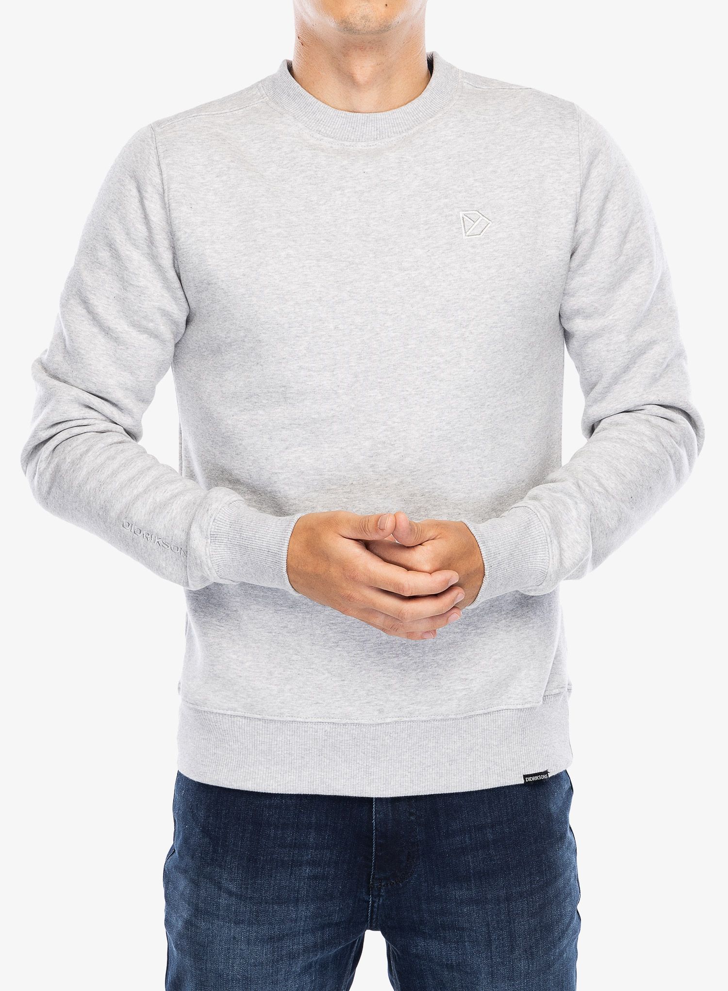 Jopica Didriksons Fyn Sweater - aluminum melange
