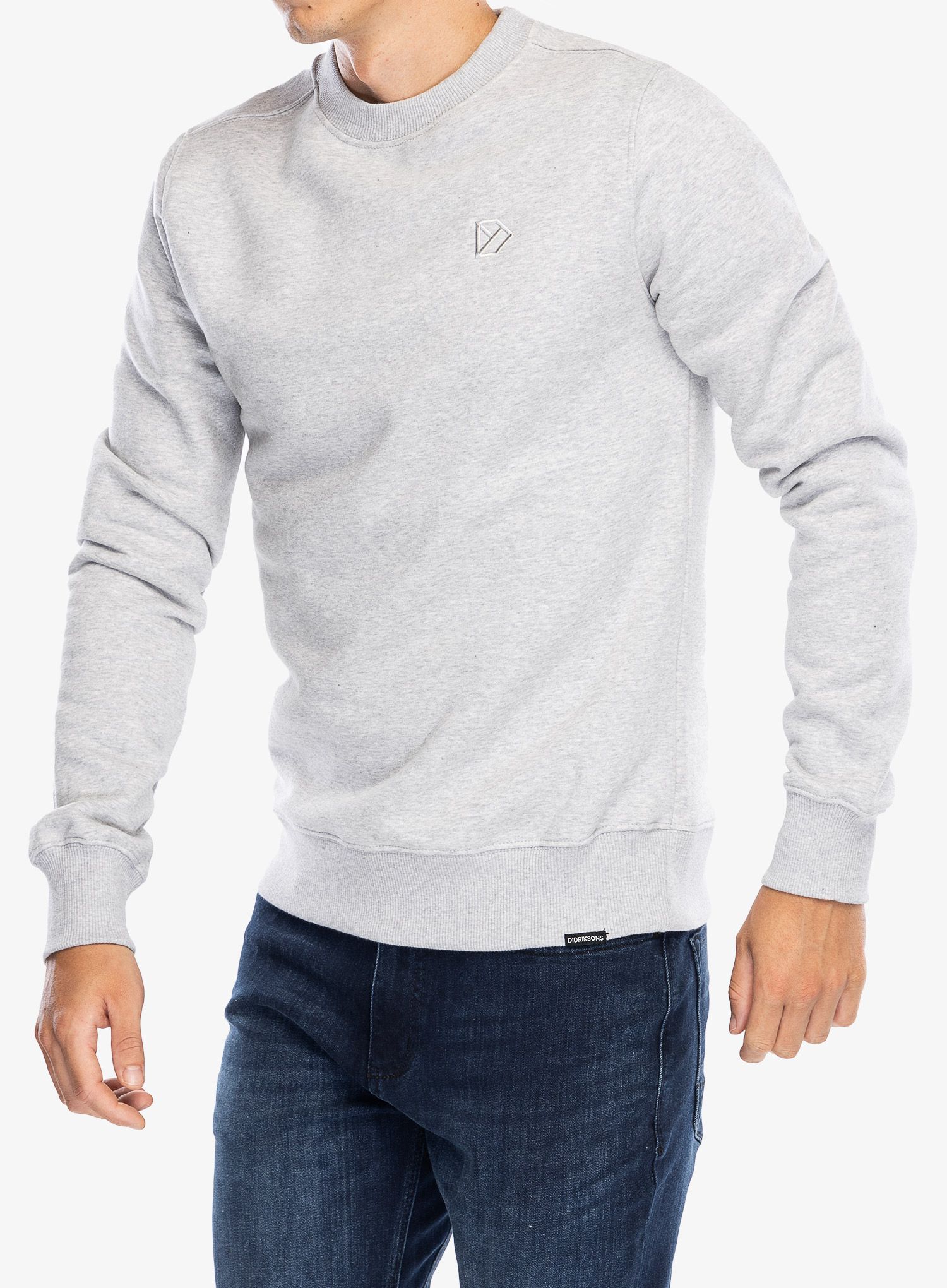 Jopica Didriksons Fyn Sweater - aluminum melange