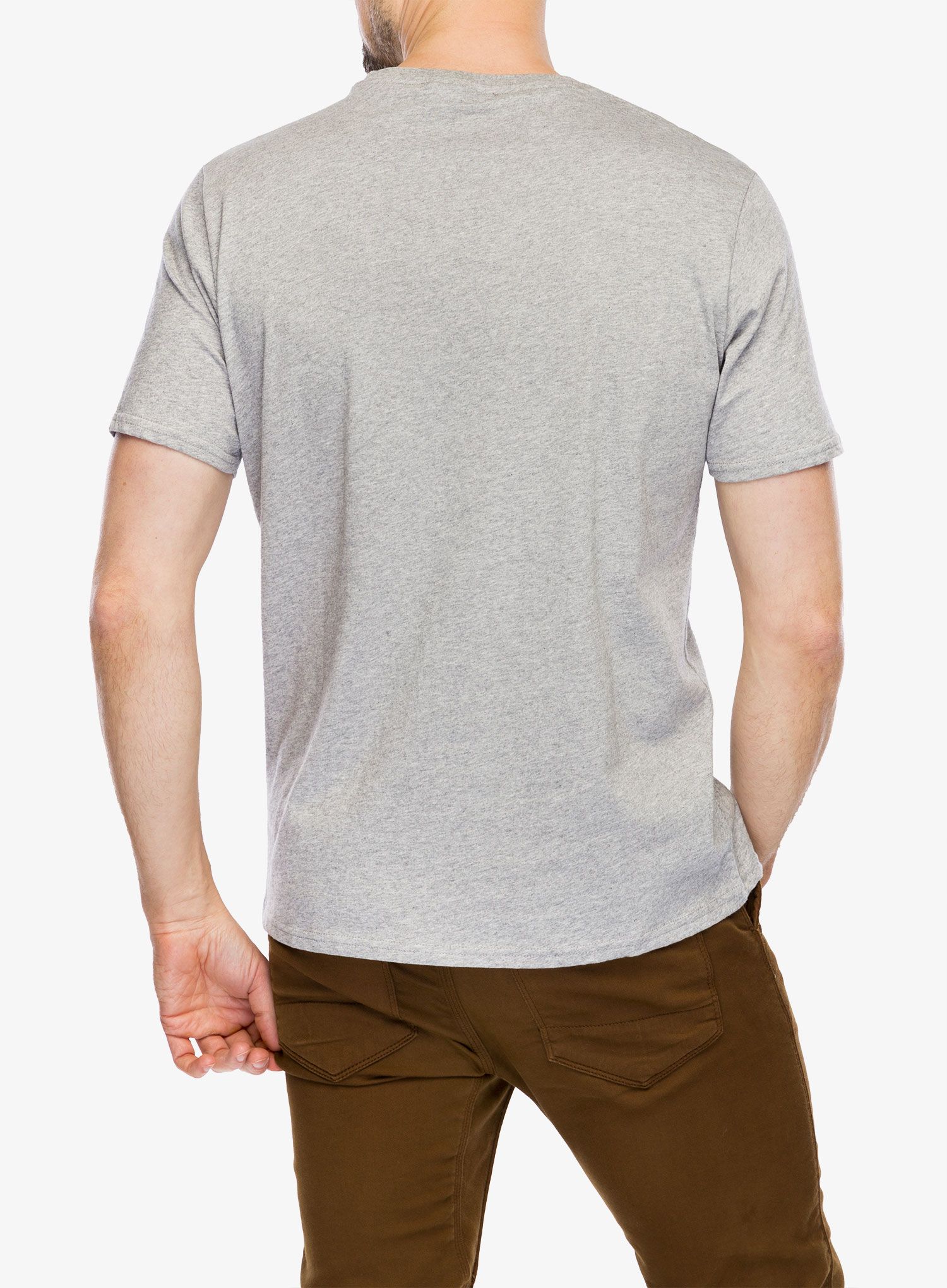 Bombažna majica Didriksons Harald T-Shirt Light House - grey melange