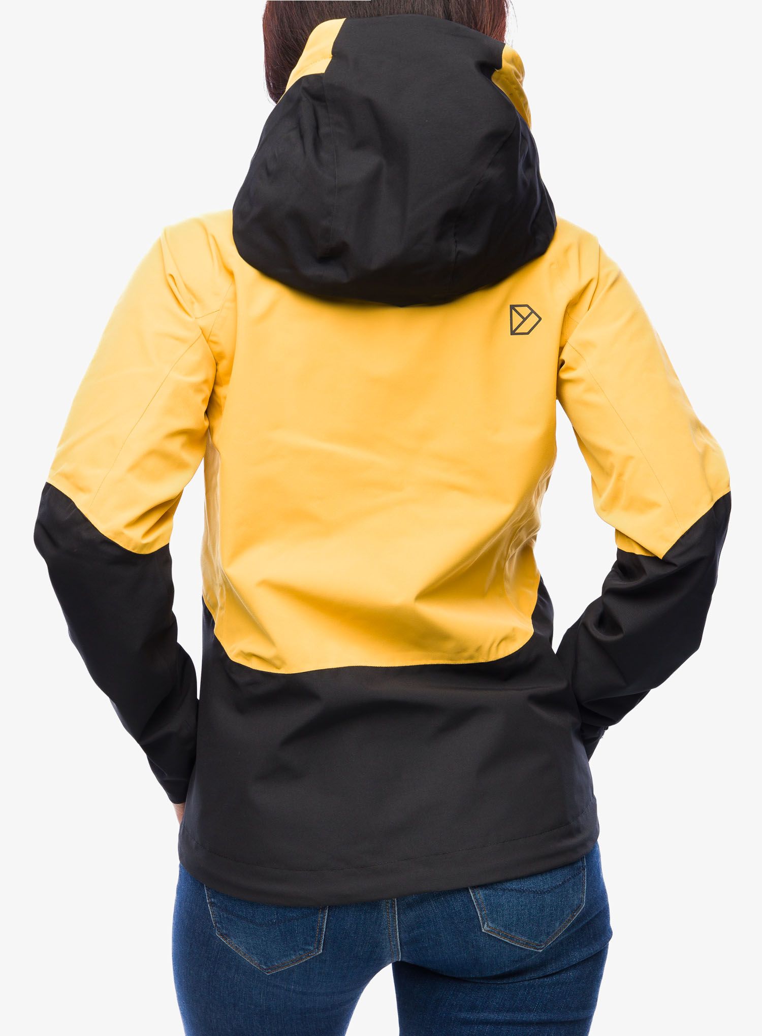 Ženska nepremočljiva jakna Didriksons Indus Jacket 2 - mustard