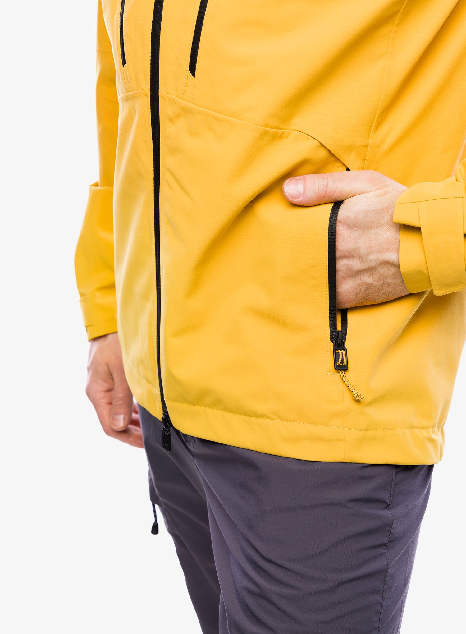 Nepremočljiva jakna Didriksons Indus Jacket 2 - mustard