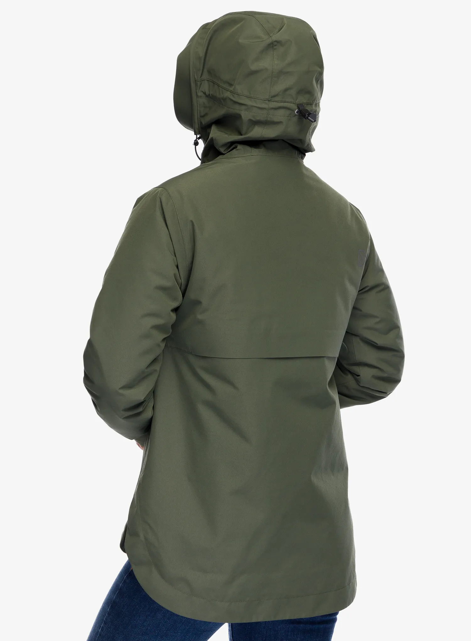 Ženska sintetična jakna Didriksons Jennie Jacket 2 - deep green