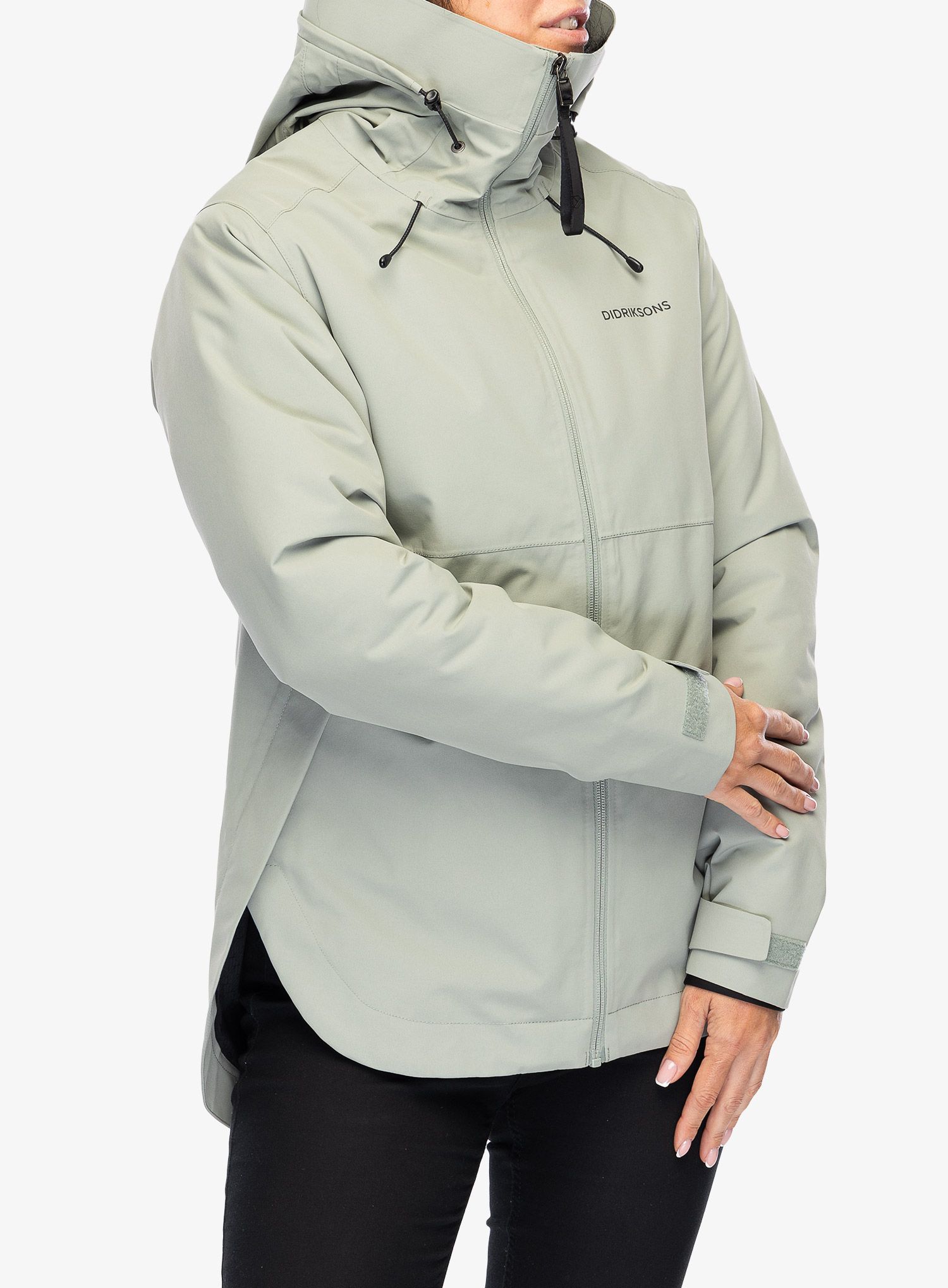 Ženska sintetična jakna Didriksons Jennie Jacket 2 - wilted leaf