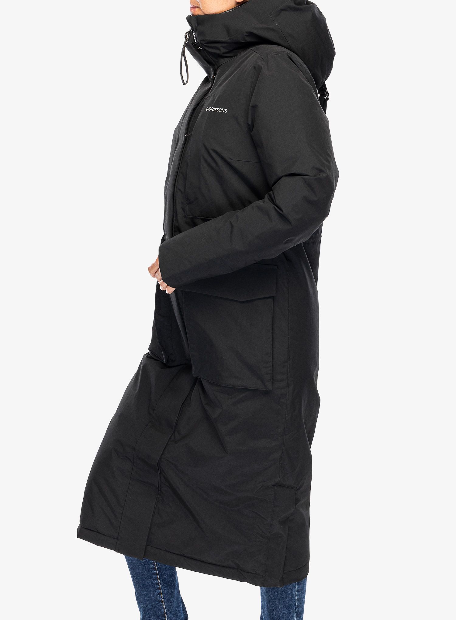 Ženski plašč Didriksons Leya Parka Long 3 - black