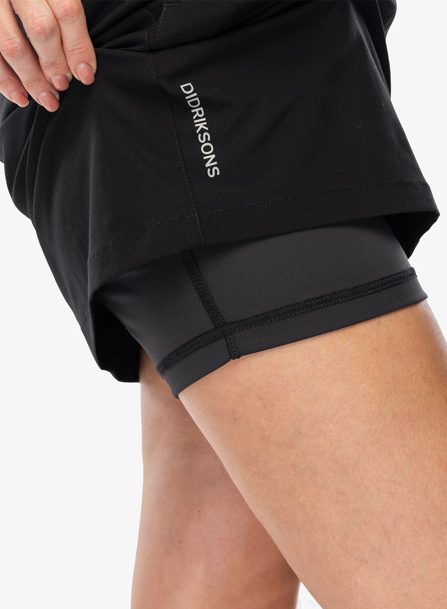 Pohodniško krilo Didriksons Liva Skirt - black