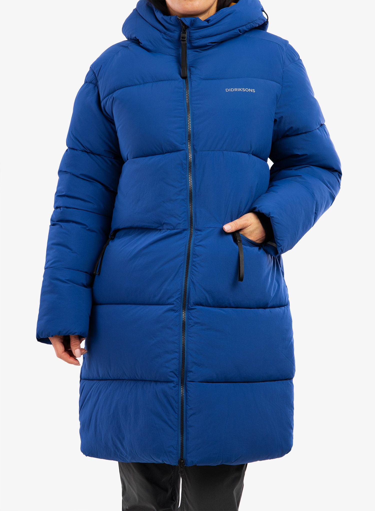 Ženski plašč Didriksons Nomi Parka 2 - blue water