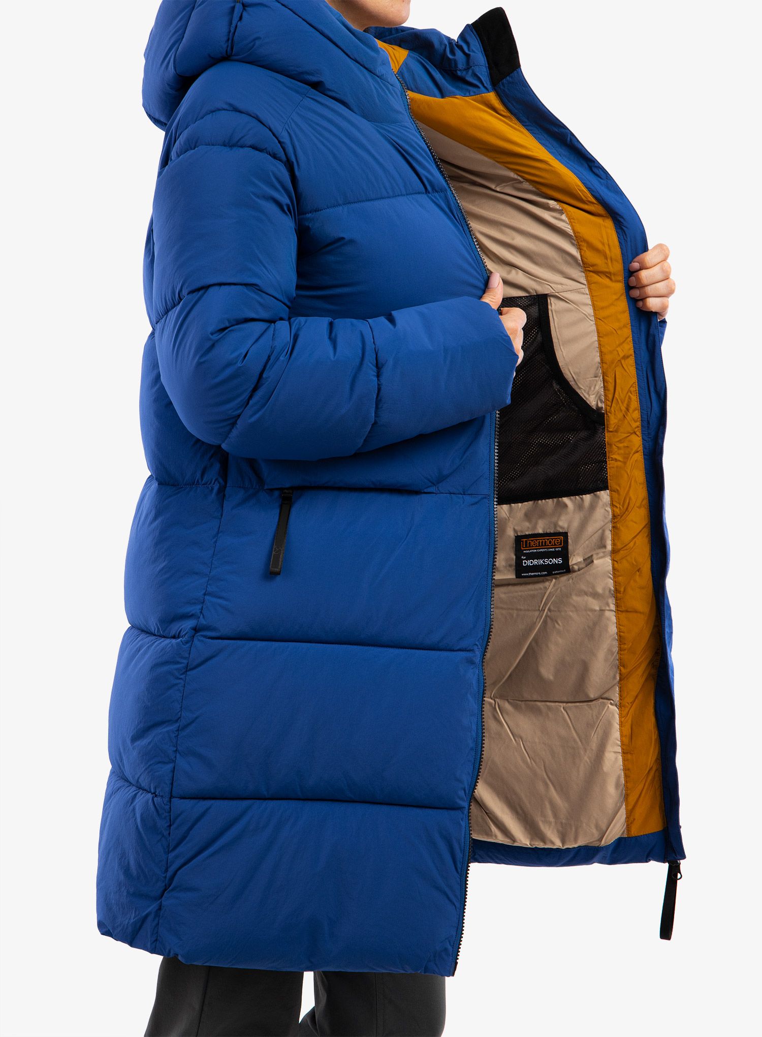 Ženski plašč Didriksons Nomi Parka 2 - blue water