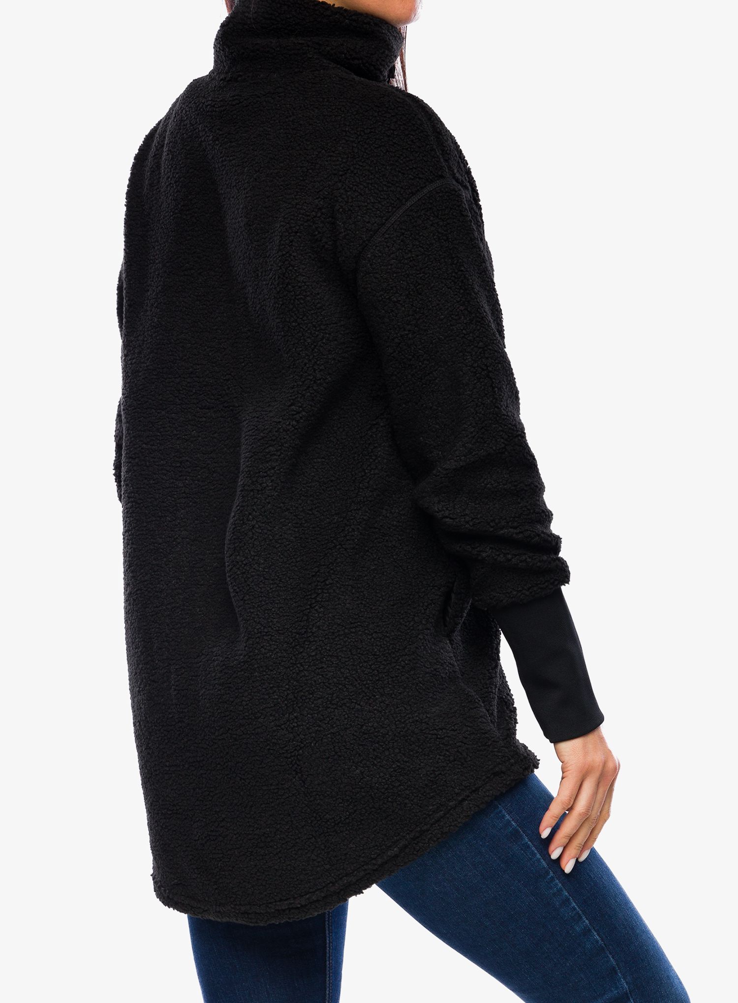 Ženski flis Didriksons Sally Full Zip 2 - black