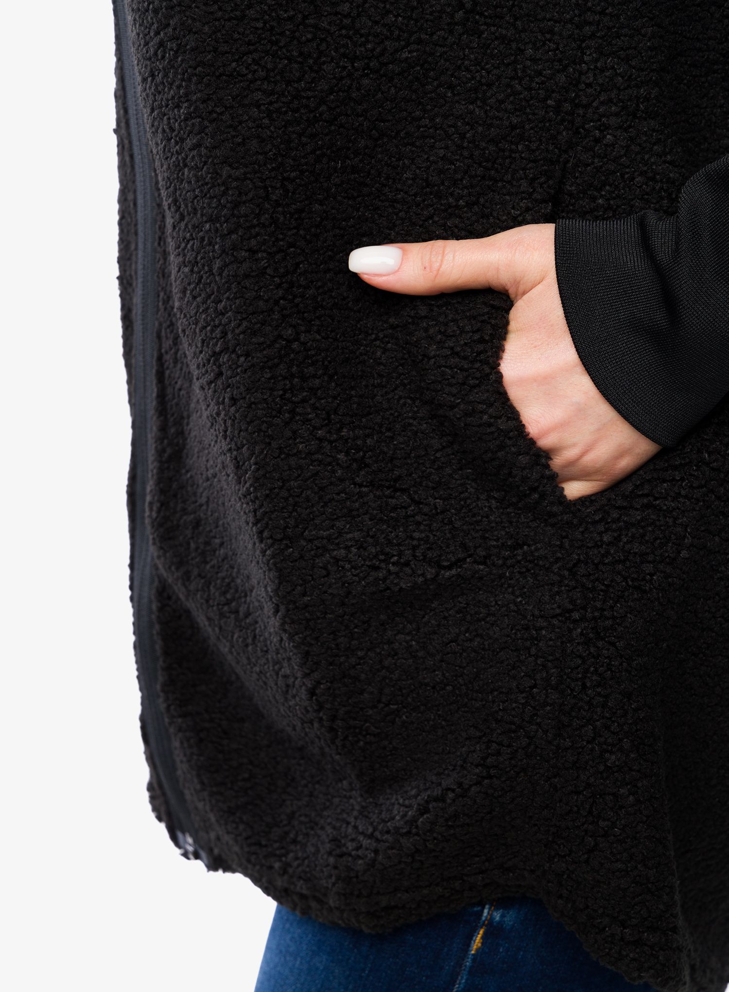 Ženski flis Didriksons Sally Full Zip 2 - black