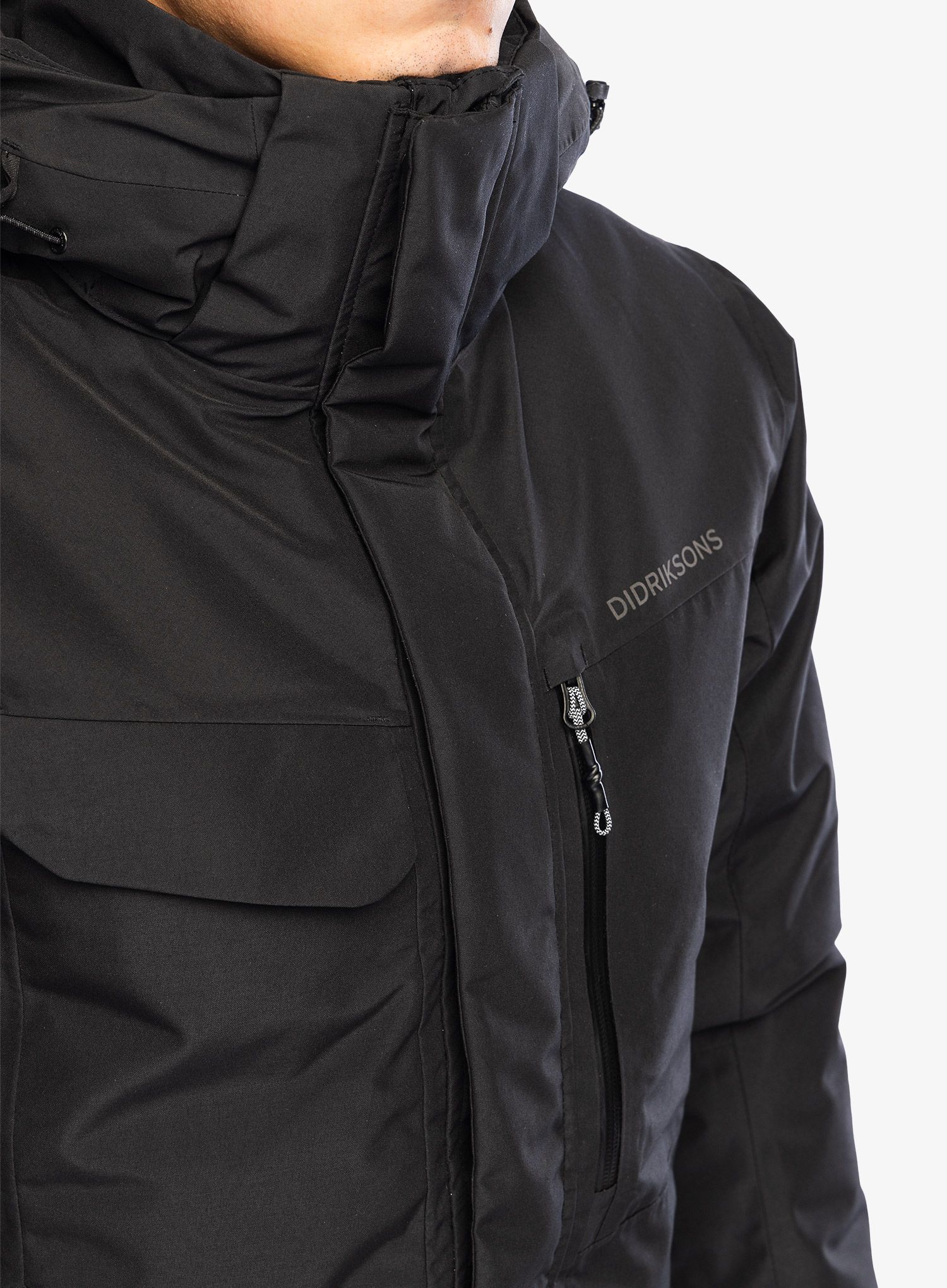 Sintetična jakna Didriksons Stefan Jacket - black