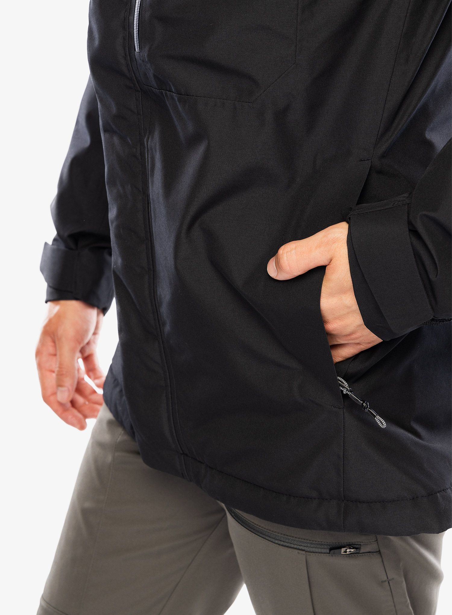Sintetična jakna Didriksons Stefan Jacket - black