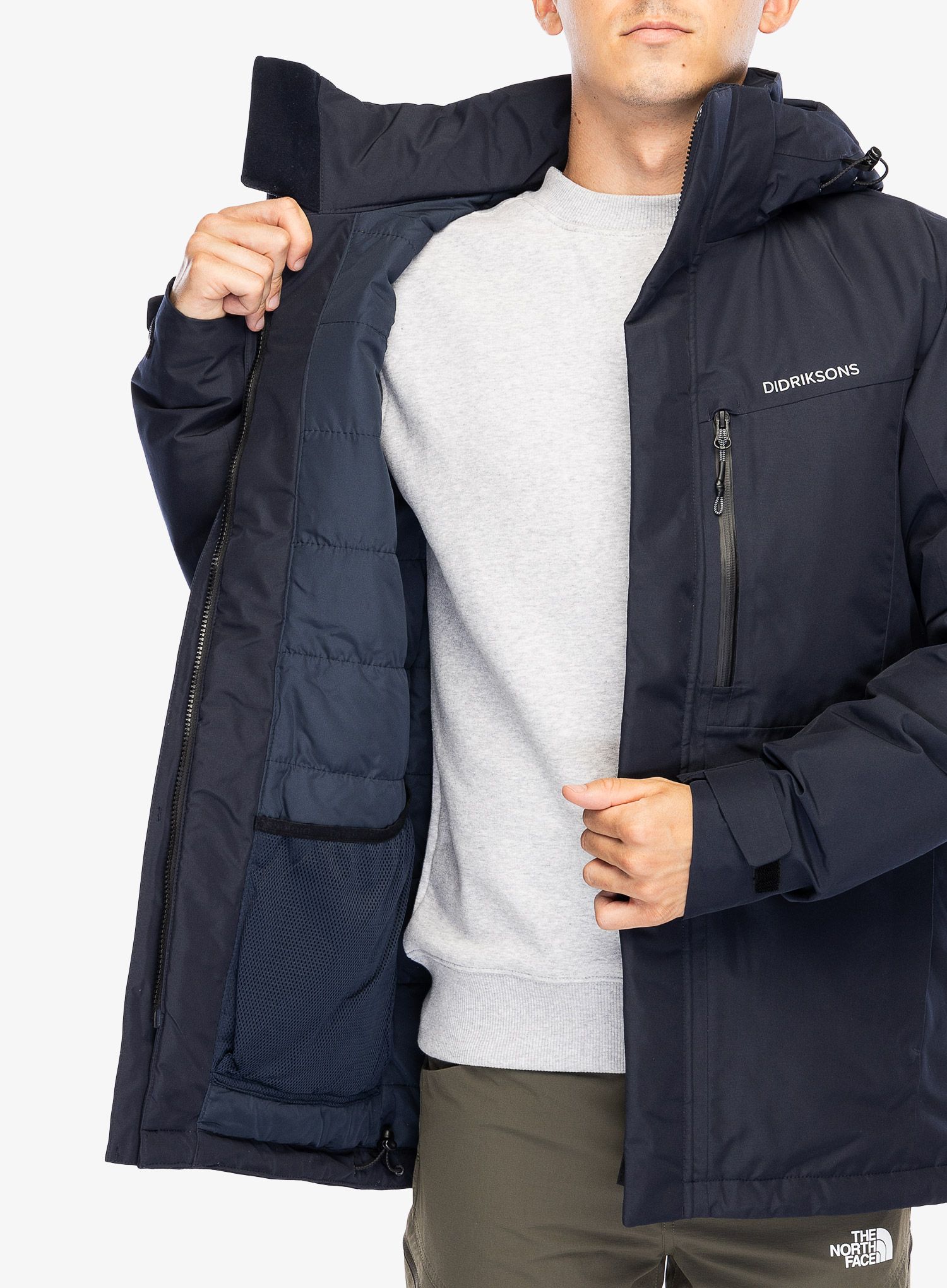 Sintetična jakna Didriksons Stefan Jacket - dark night blue