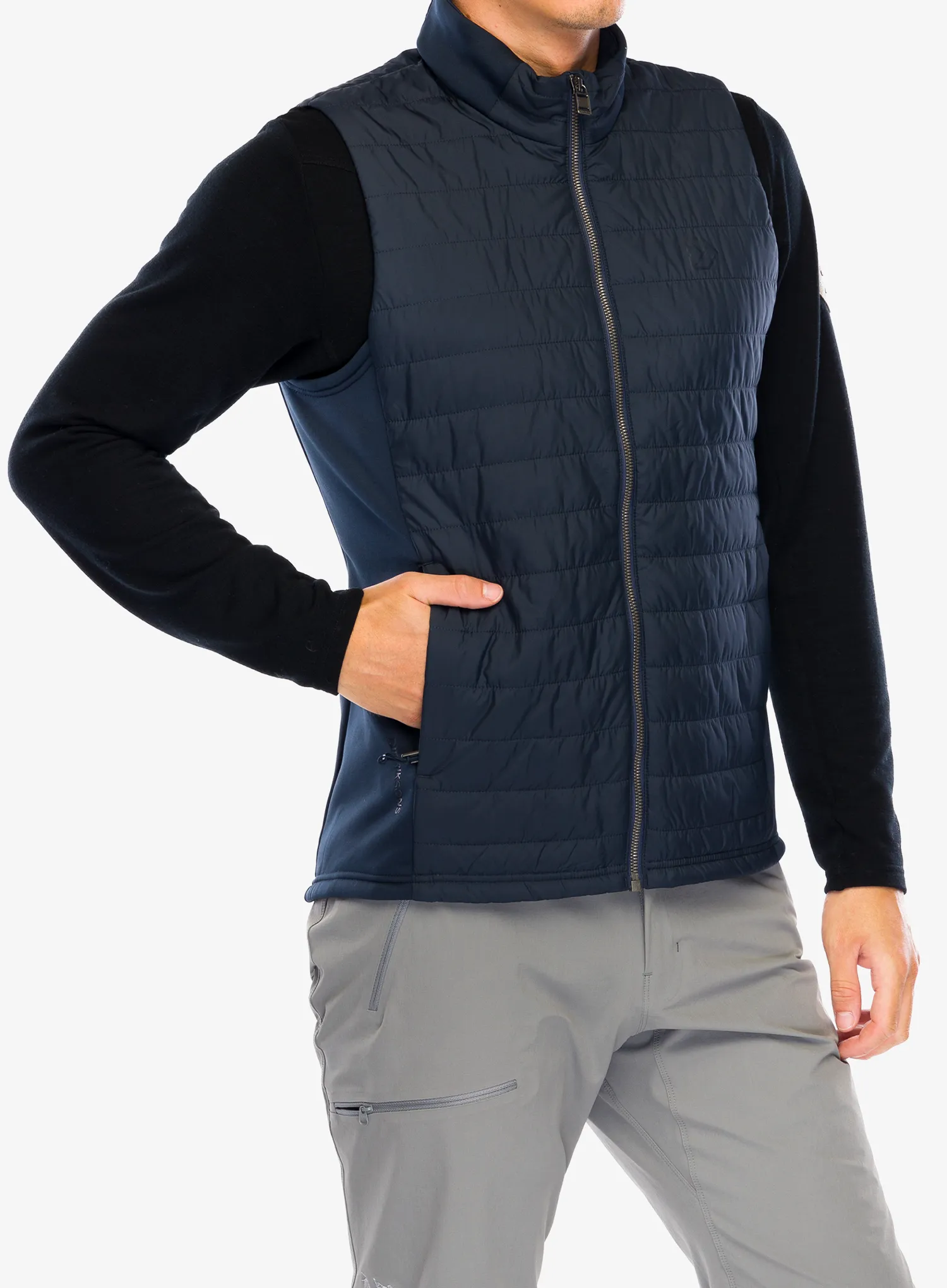 Brezrokavnik Didriksons Ubbe Vest 4 - navy