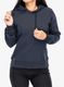 Ženska jopa s kapuco Didriksons Ven Hoodie - navy