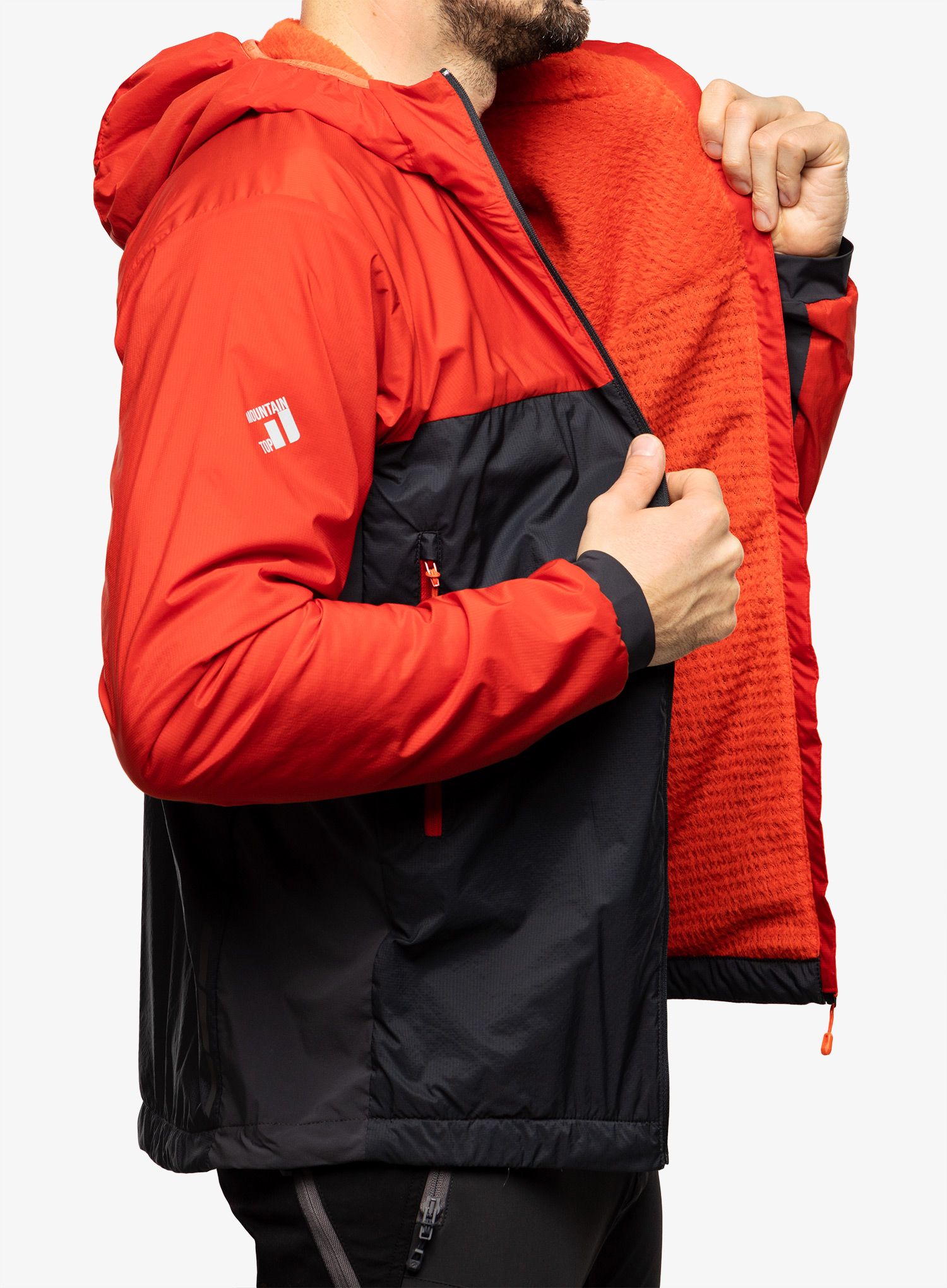 Sintetična jakna Direct Alpine Alpha Jacket - brick/anthracite