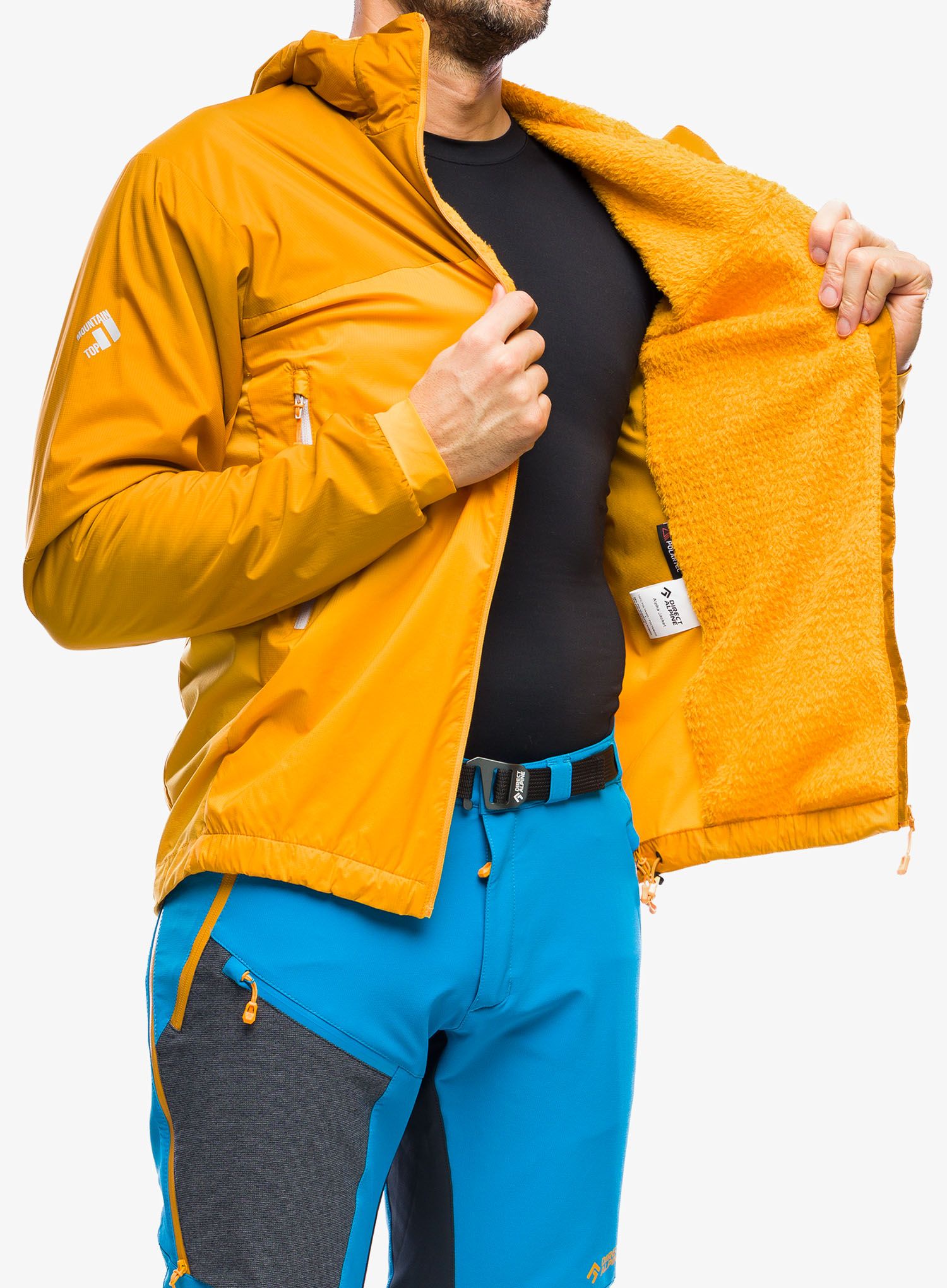 Sintetična jakna Direct Alpine Alpha Jacket - mango/caramel