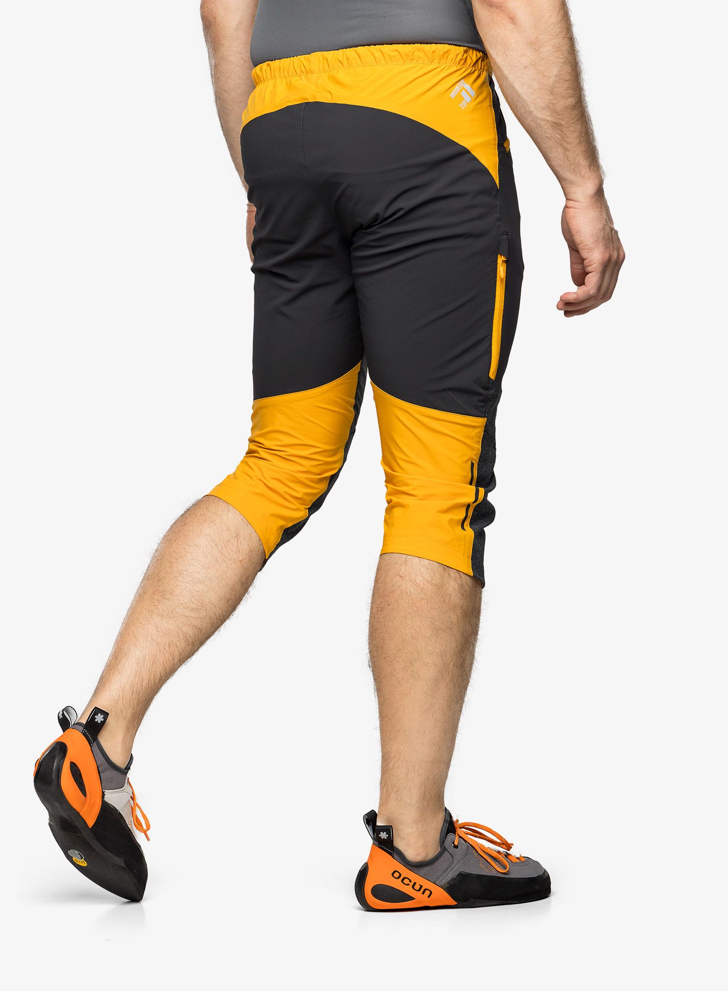 Kratke hlače Direct Alpine Ascent Light 3/4 - anthracite/mango