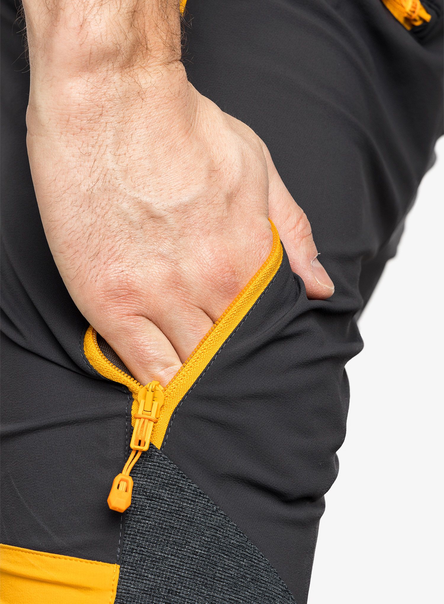 Kratke hlače Direct Alpine Ascent Light 3/4 - anthracite/mango