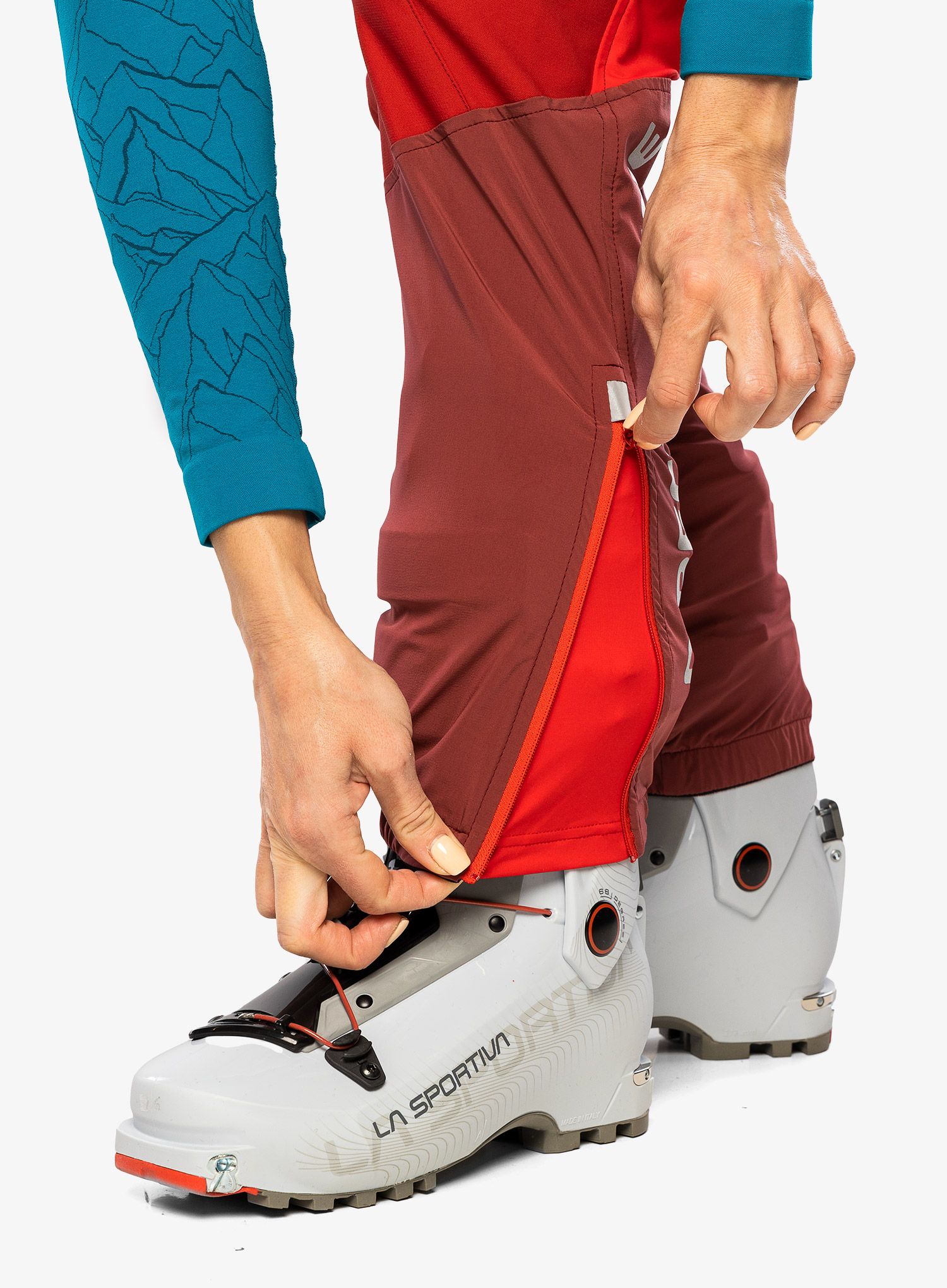 Ženske softshell hlače Direct Alpine Boki Lady - palisander