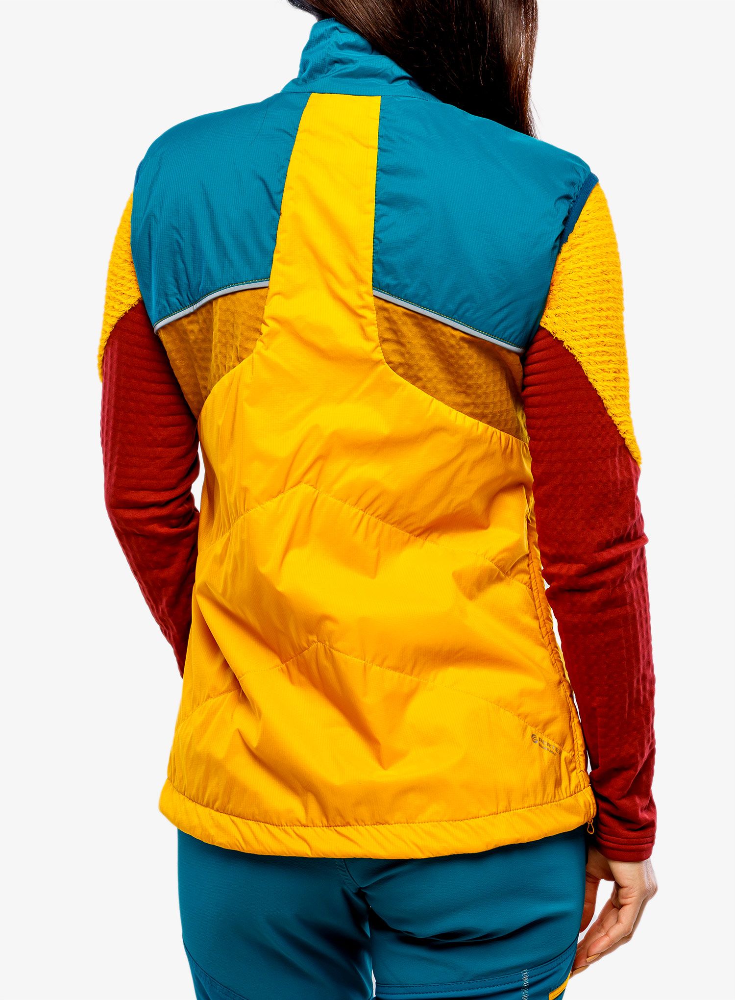 Ženski brezrokavnik Direct Alpine Bora Vest Lady - emerald/mango