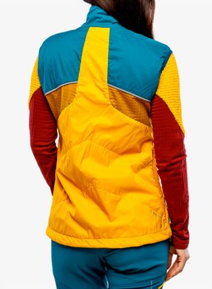 Ženski brezrokavnik Direct Alpine Bora Vest Lady - emerald/mango