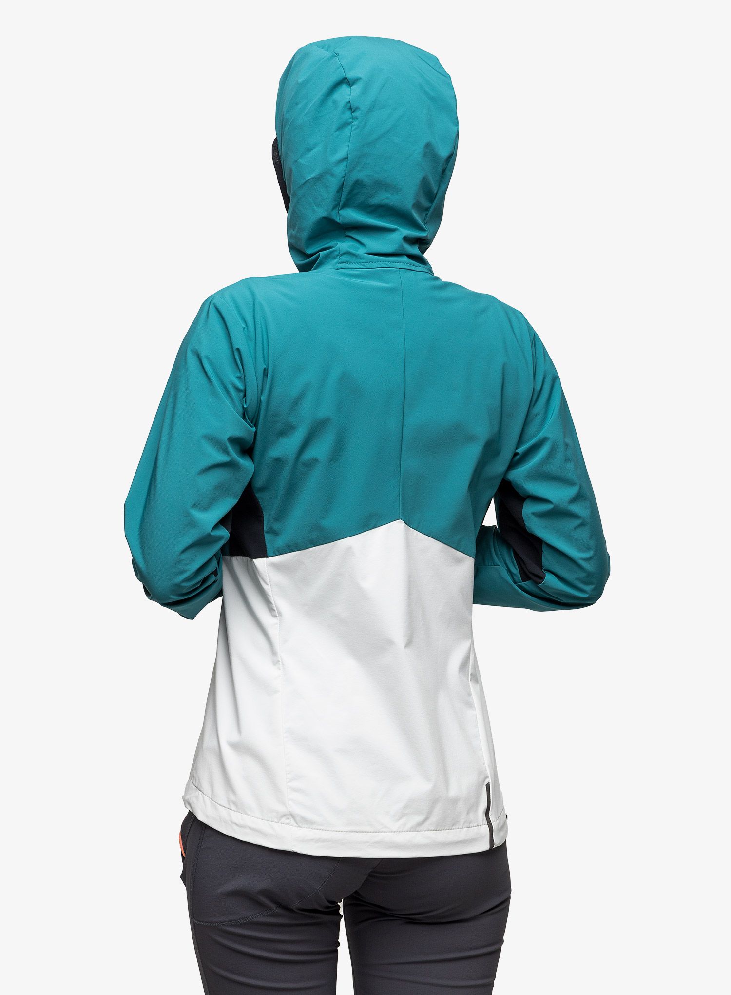 Ženska softshell jakna Direct Alpine Brenta Lady - emerald/grey