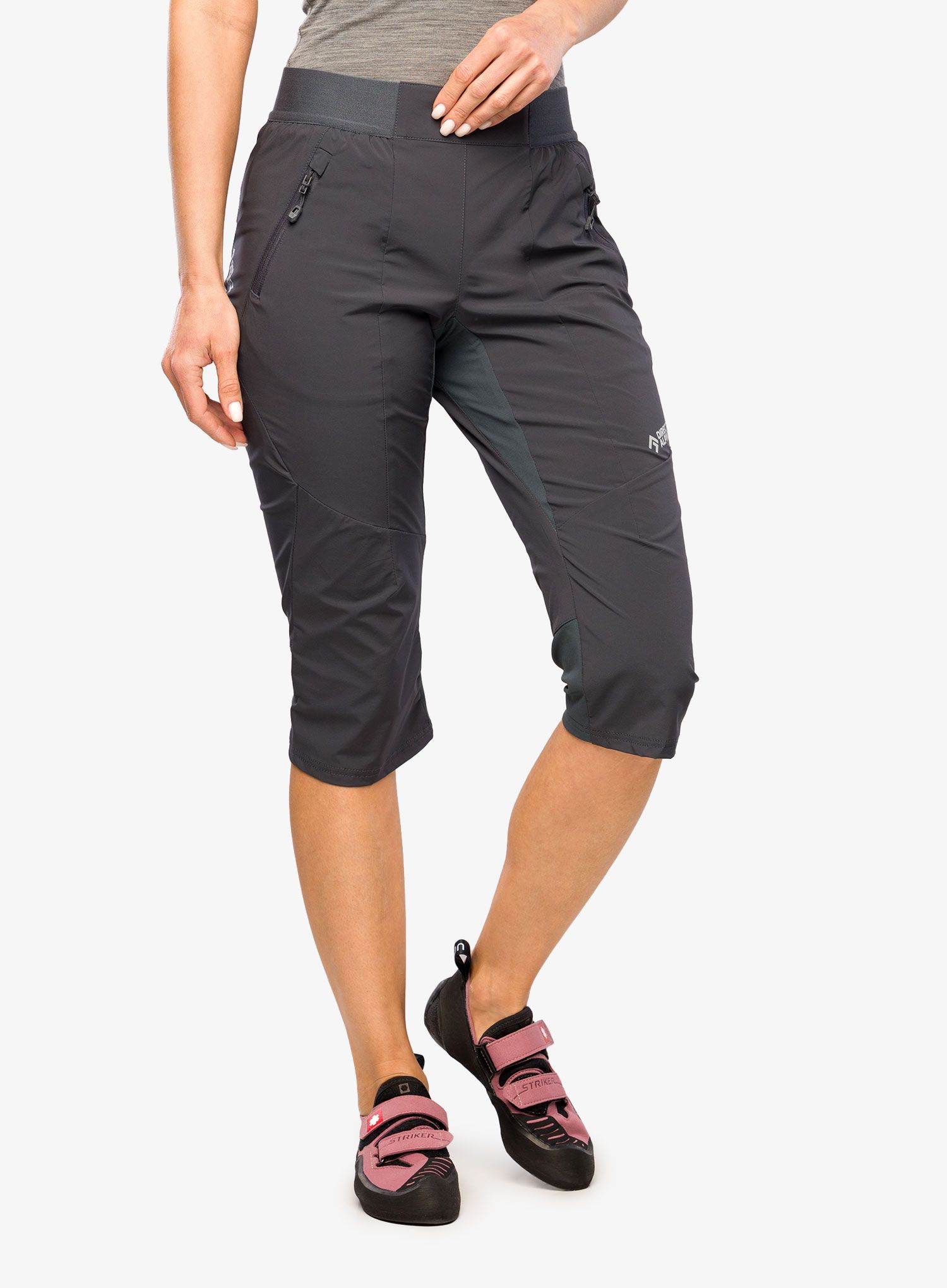 Ženske plezalne kratke hlače Direct Alpine Cervino Lady 3/4 - anthracite