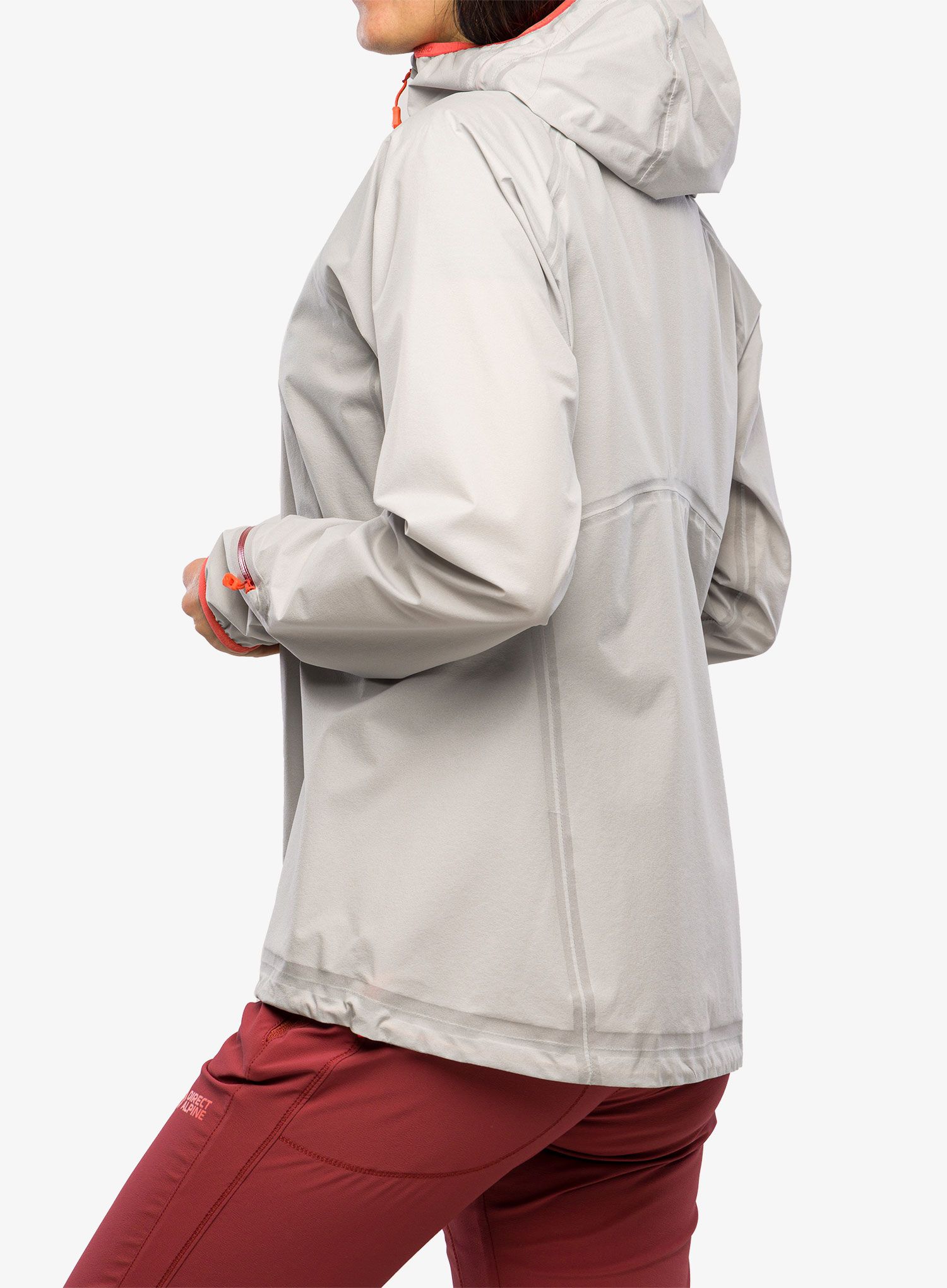 Ženska hardshell jakna Direct Alpine Cyclone Lady - grey/palisander